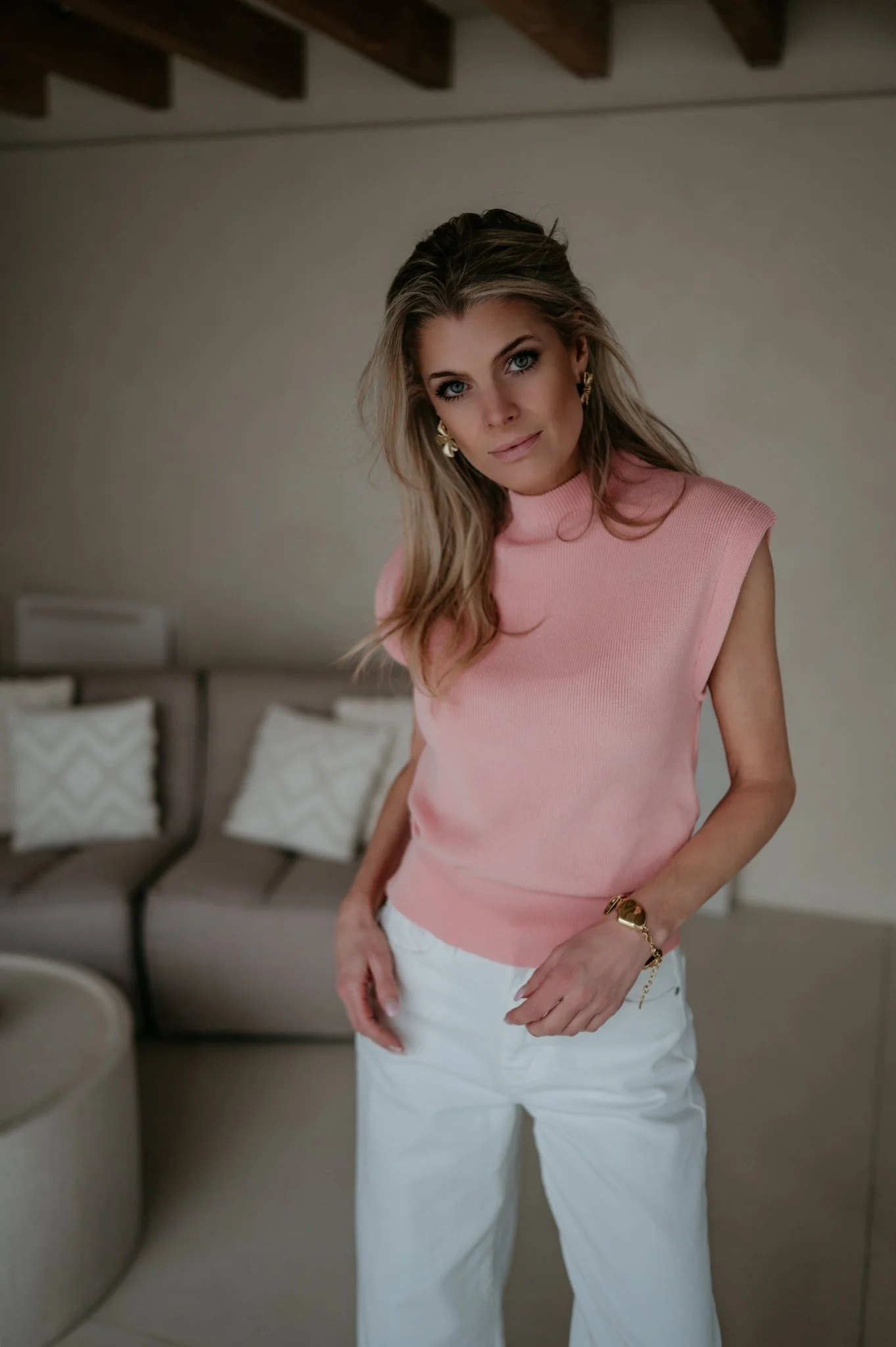 Velando top I Salmon Rose - Image 5
