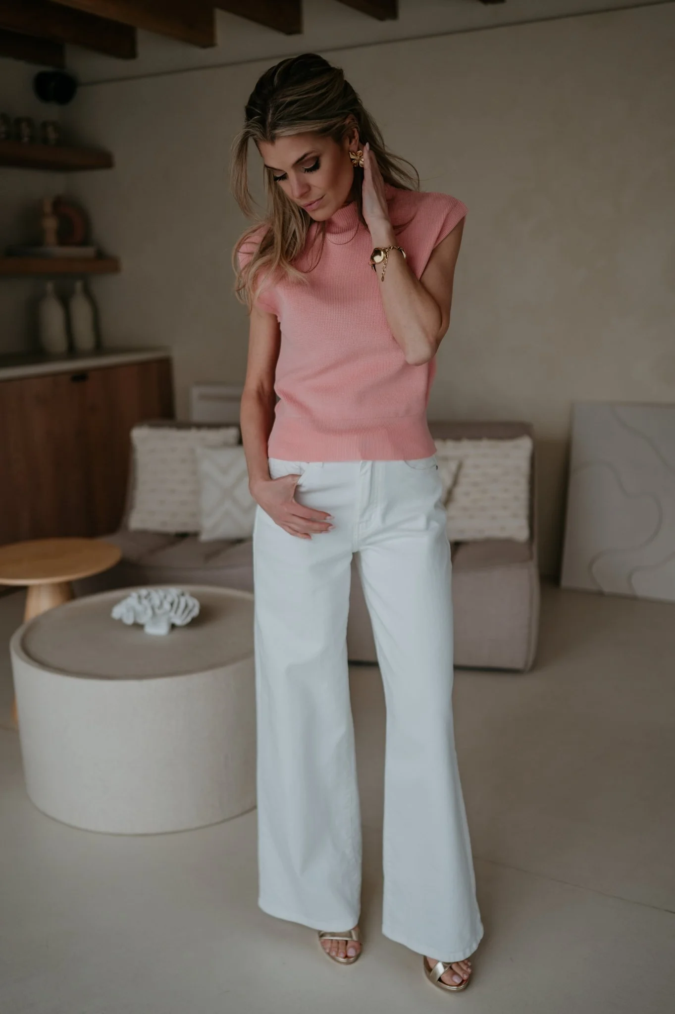 Velando top I Salmon Rose - Image 7