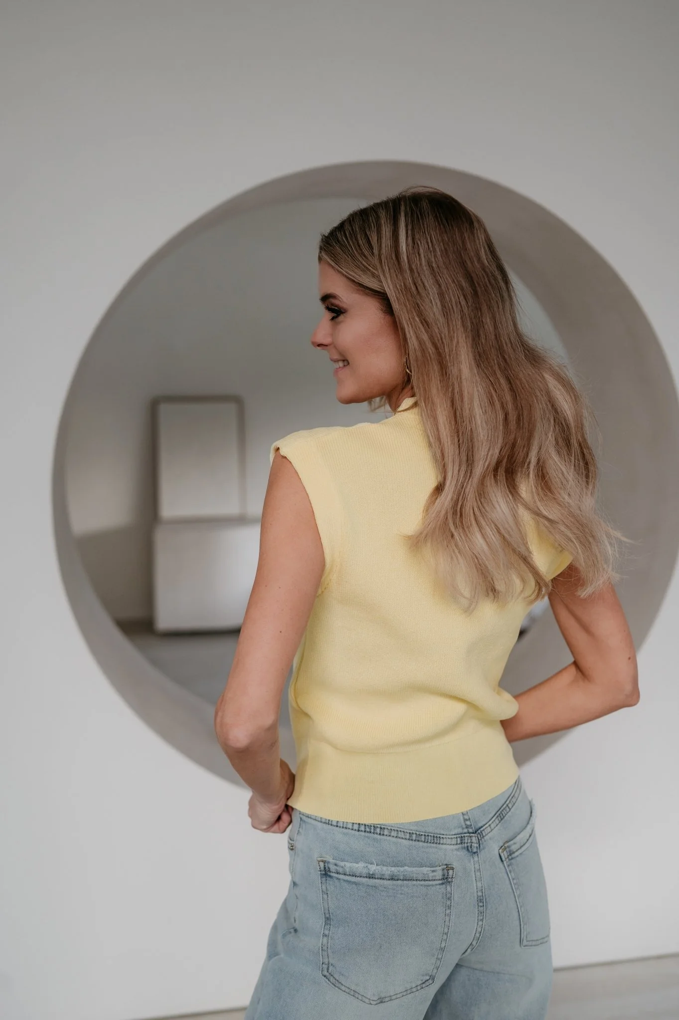 Velando top I Yellow - Image 3