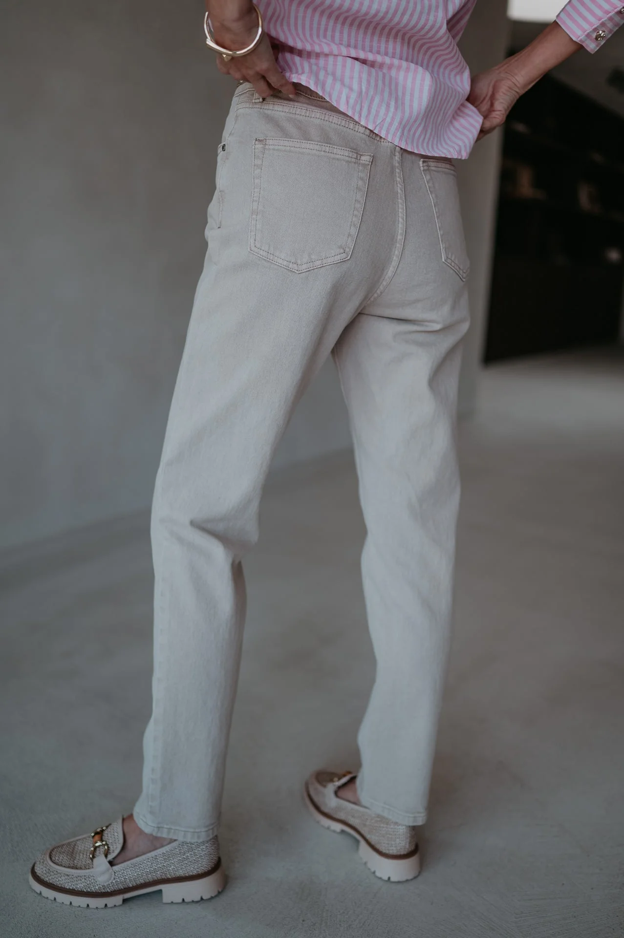 Verido jeans I Beige - Image 2