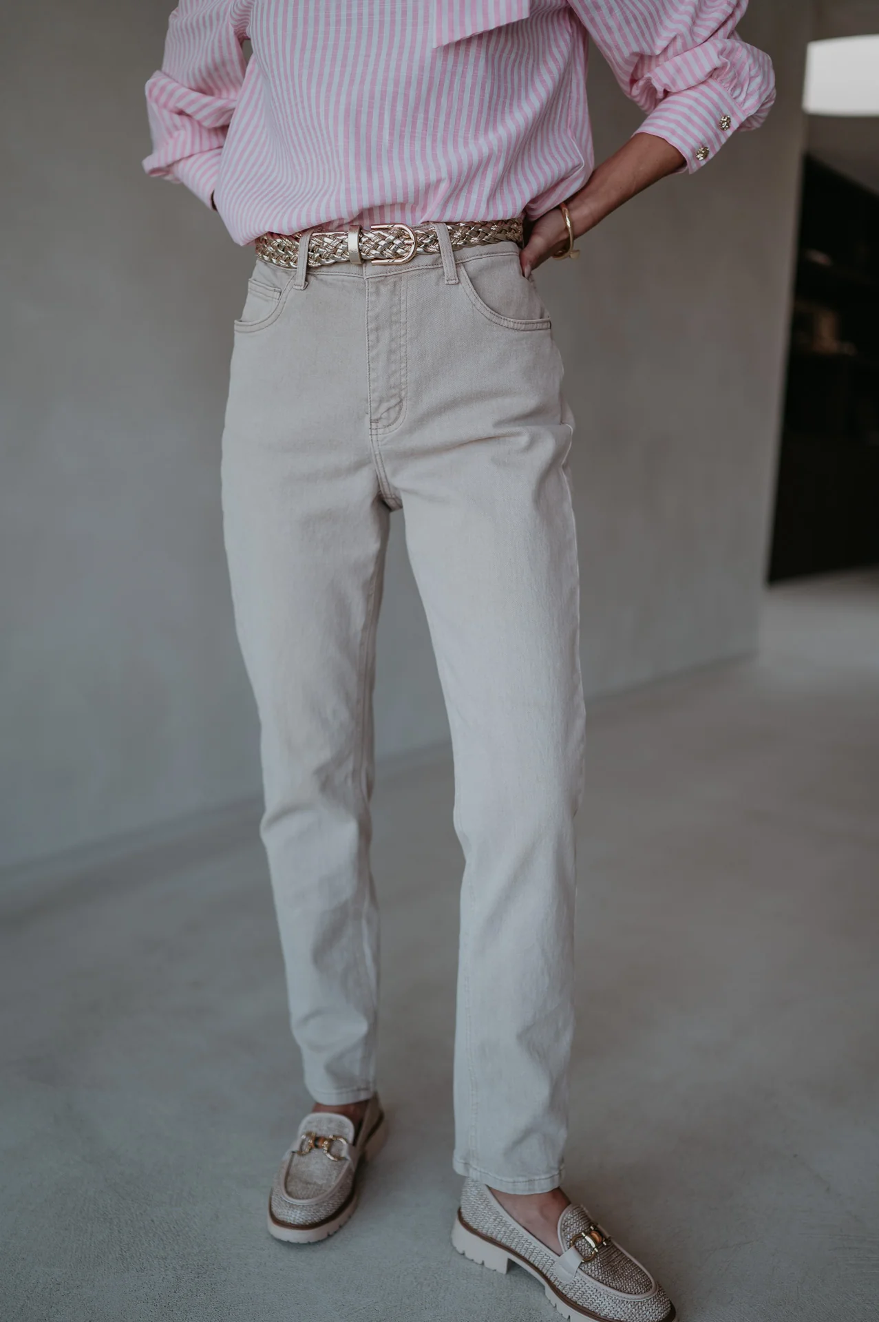 Verido jeans I Beige - Image 3
