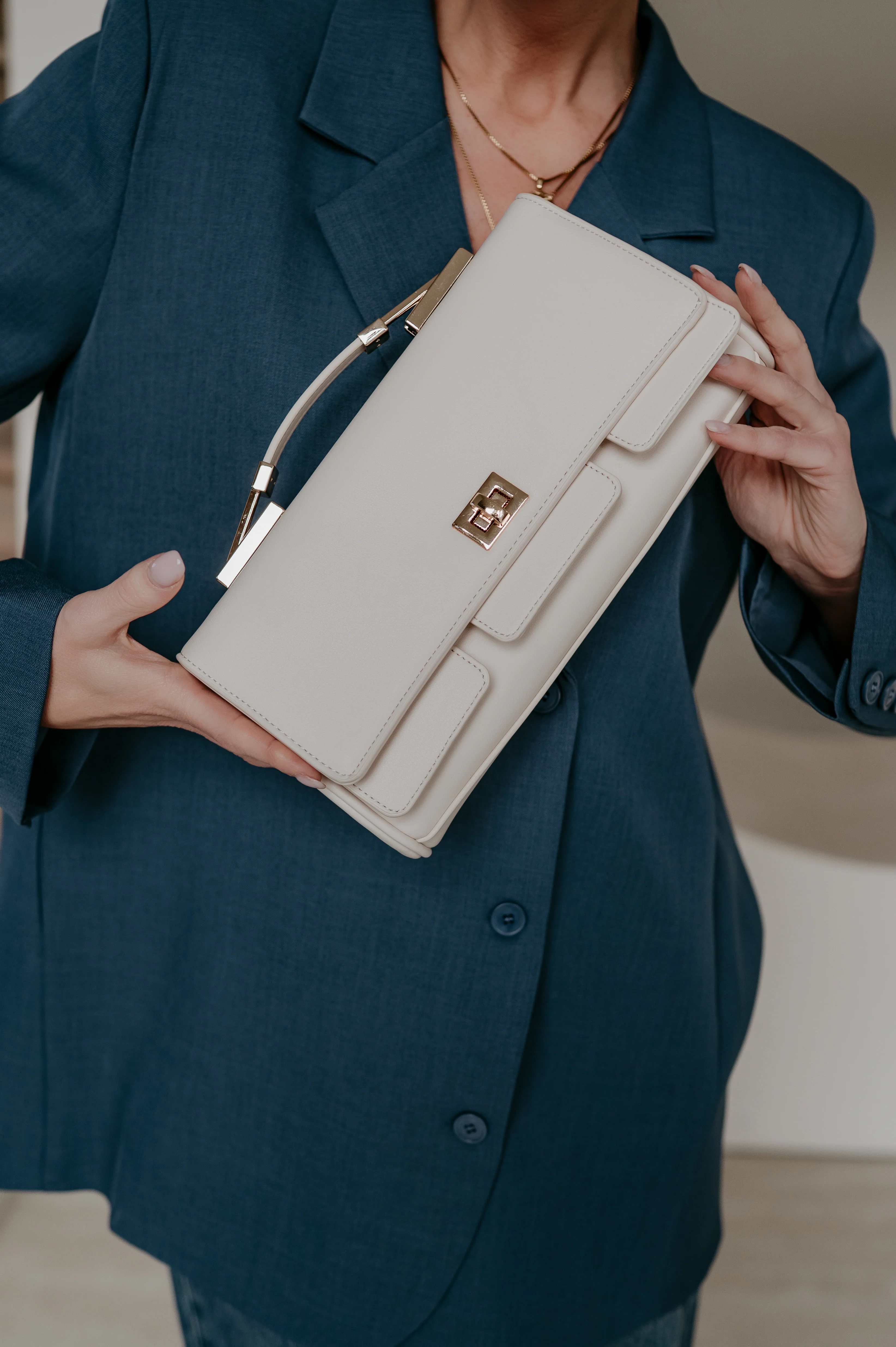 Videra handbag I Ecru