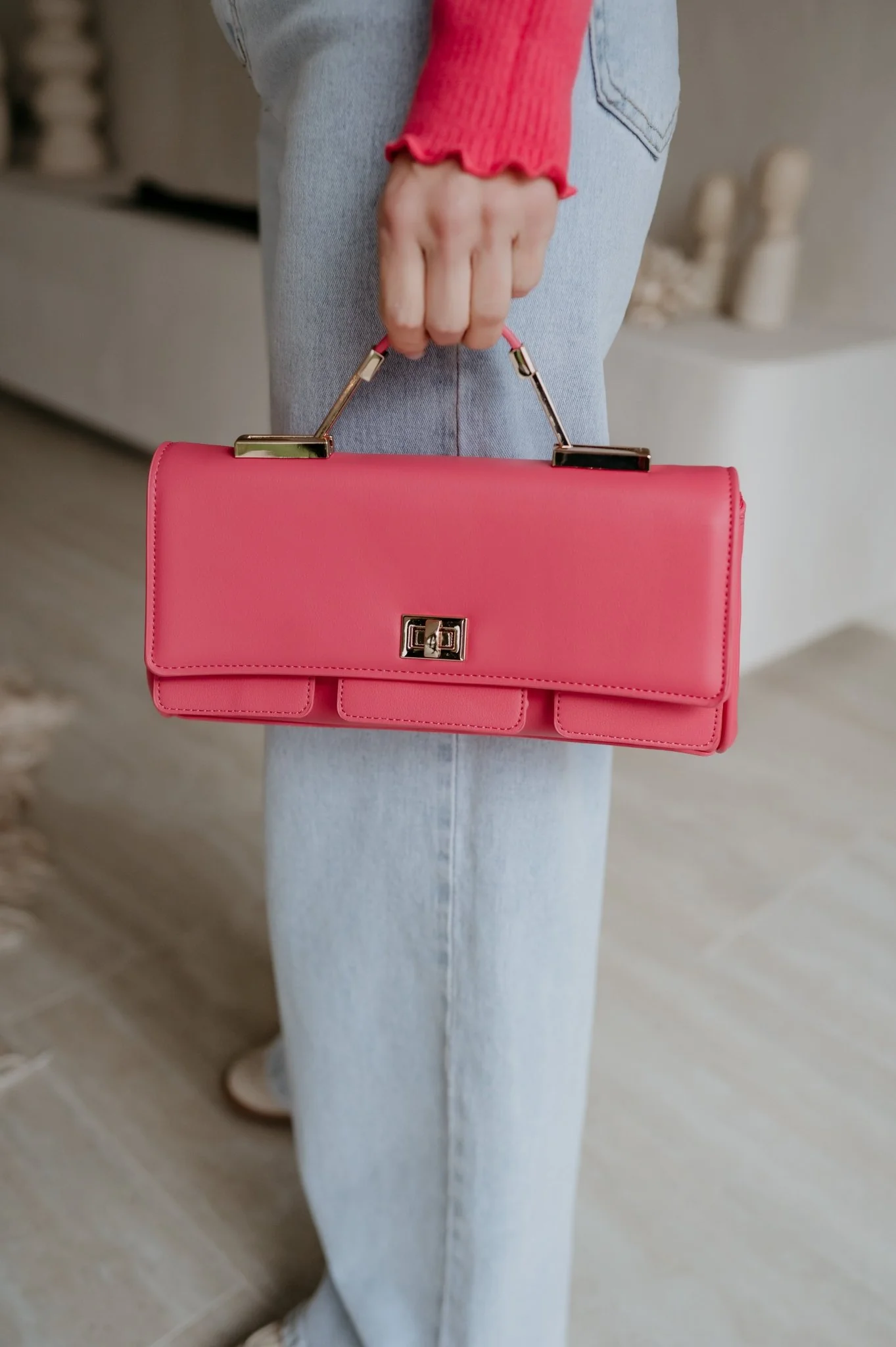 Videra handbag I Pink - Image 4