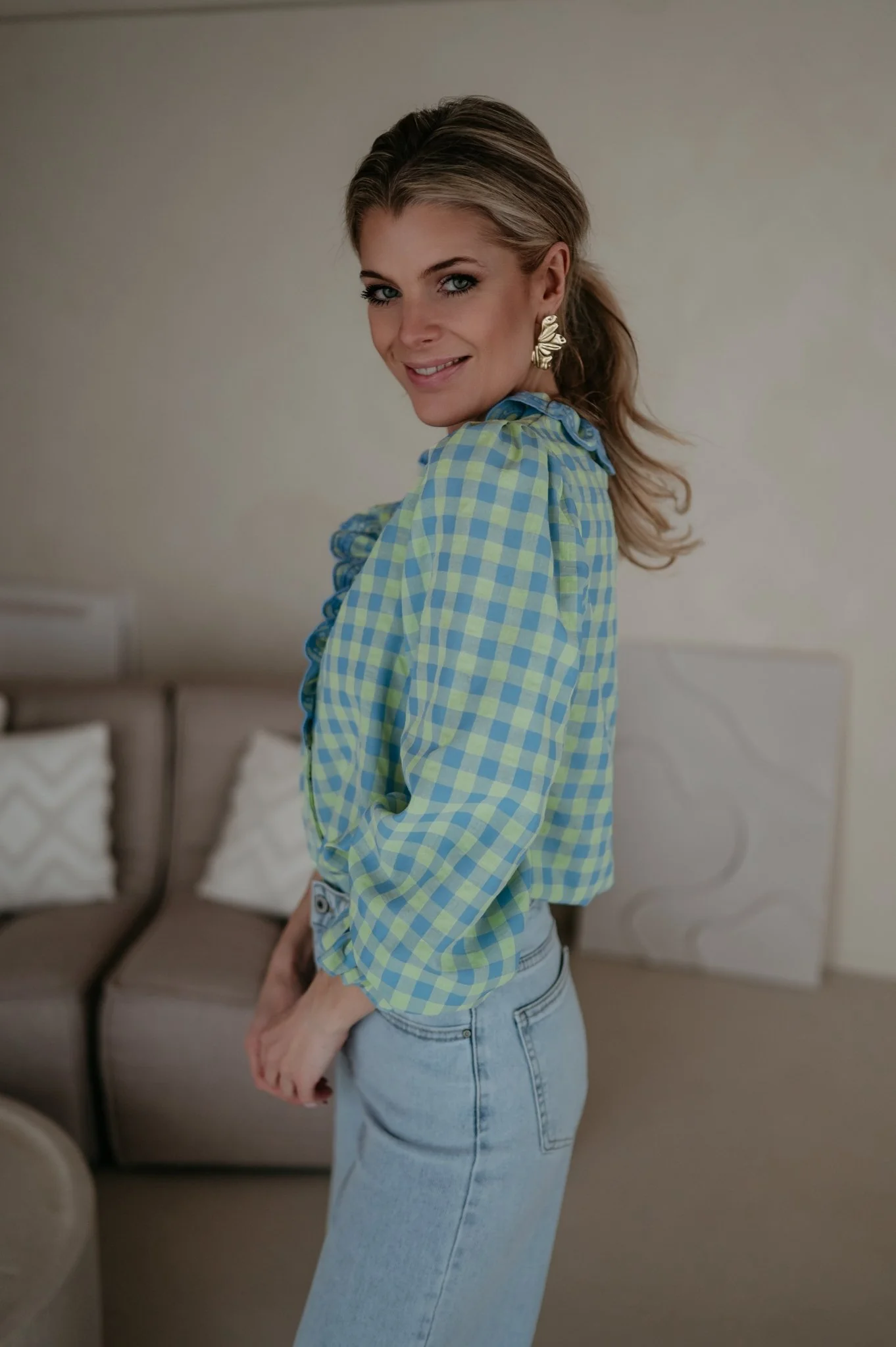 Vidoso blouse I Mint - Image 12
