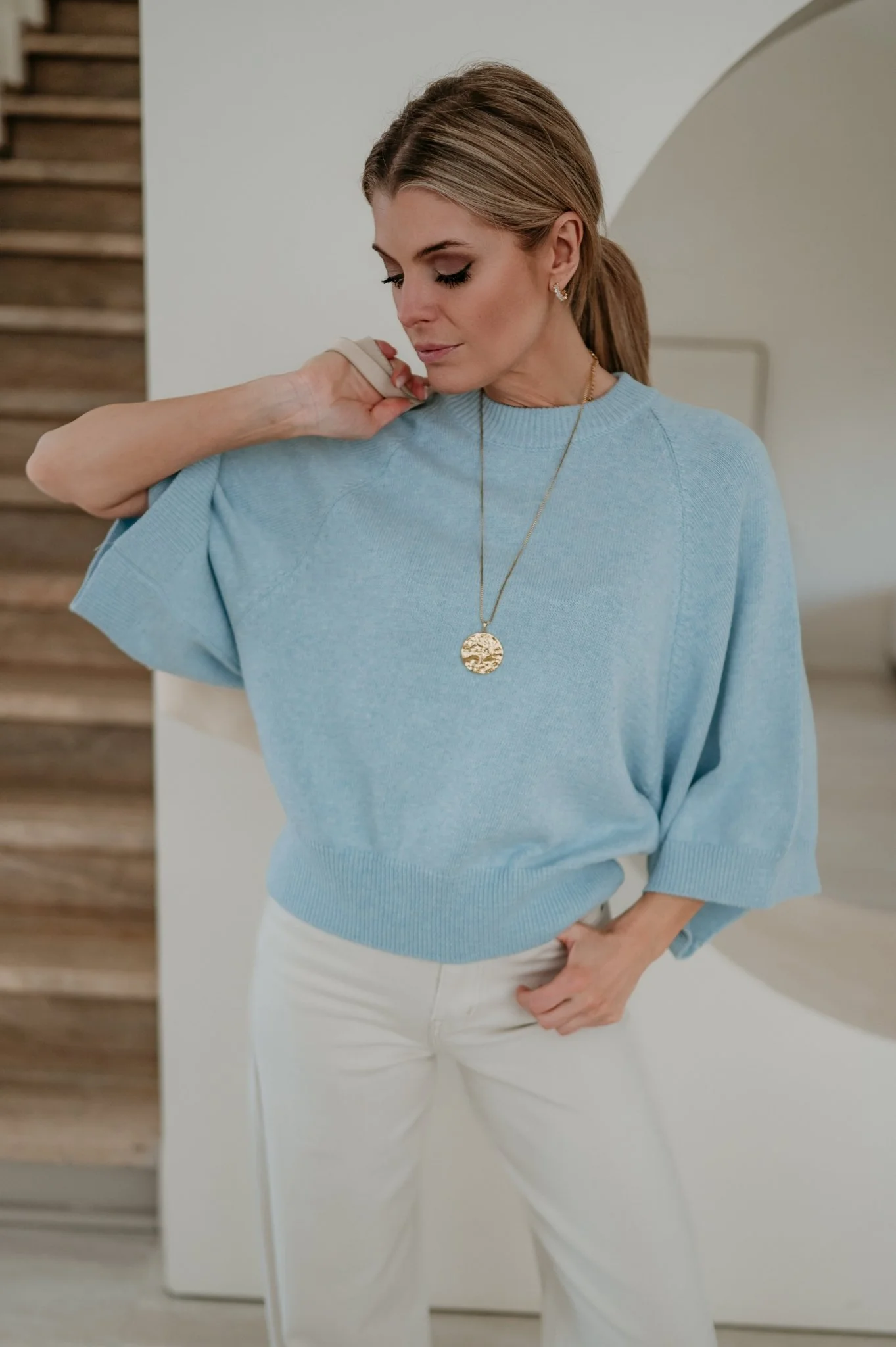 Vigo knit I Blue