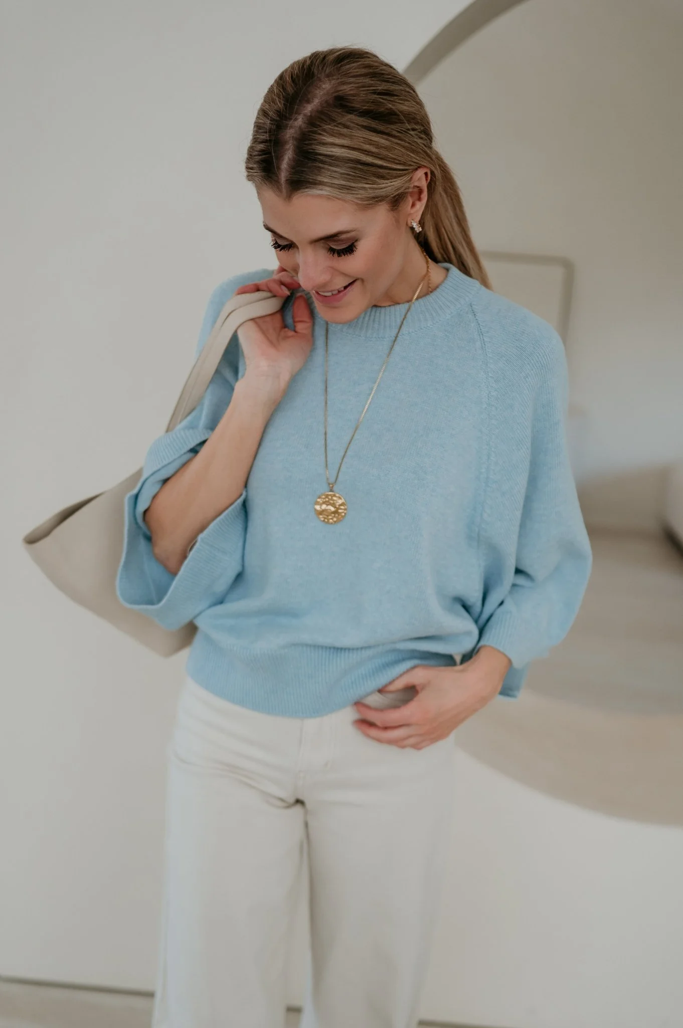 Vigo knit I Blue - Image 2