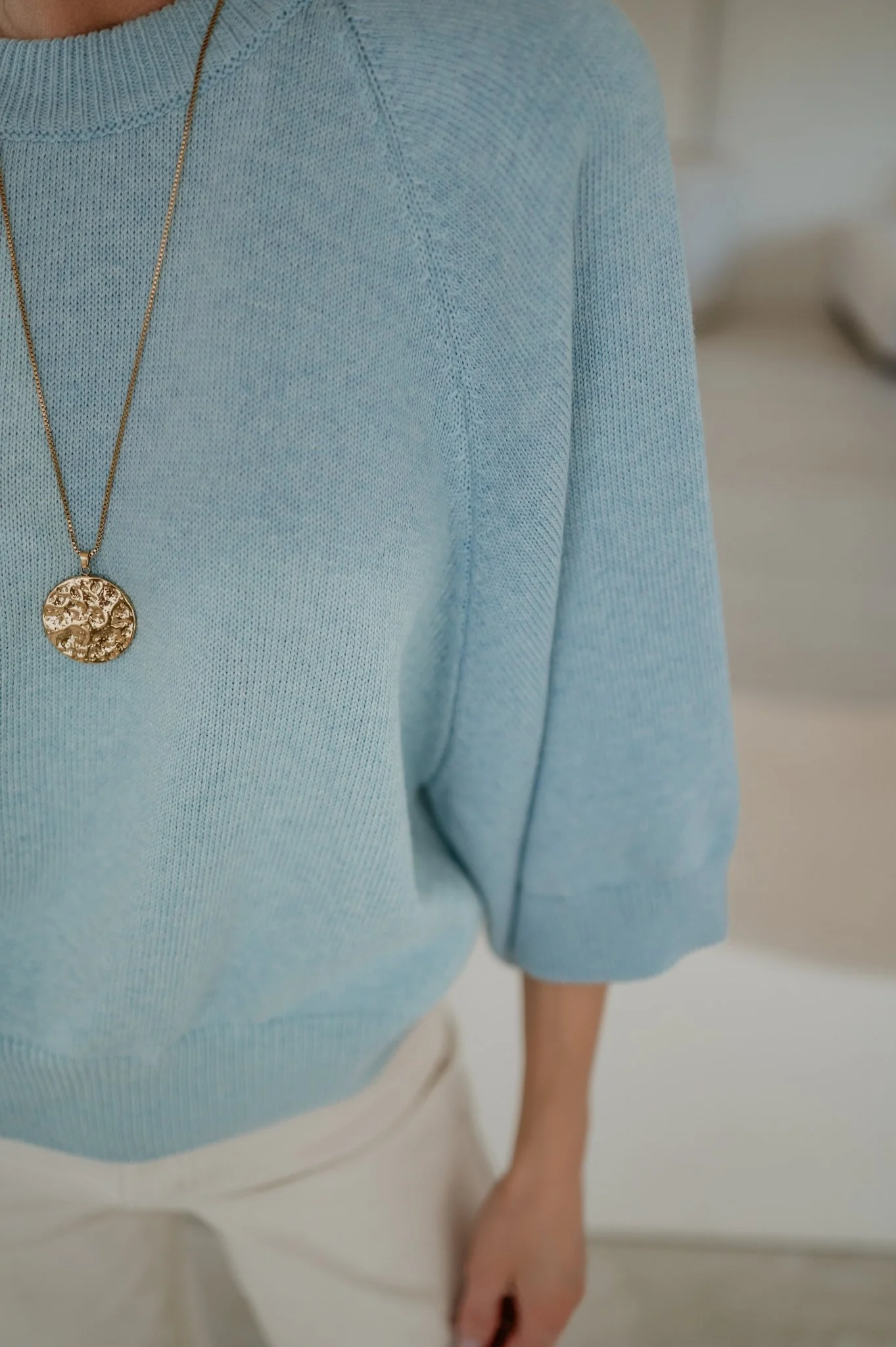 Vigo knit I Blue - Image 3