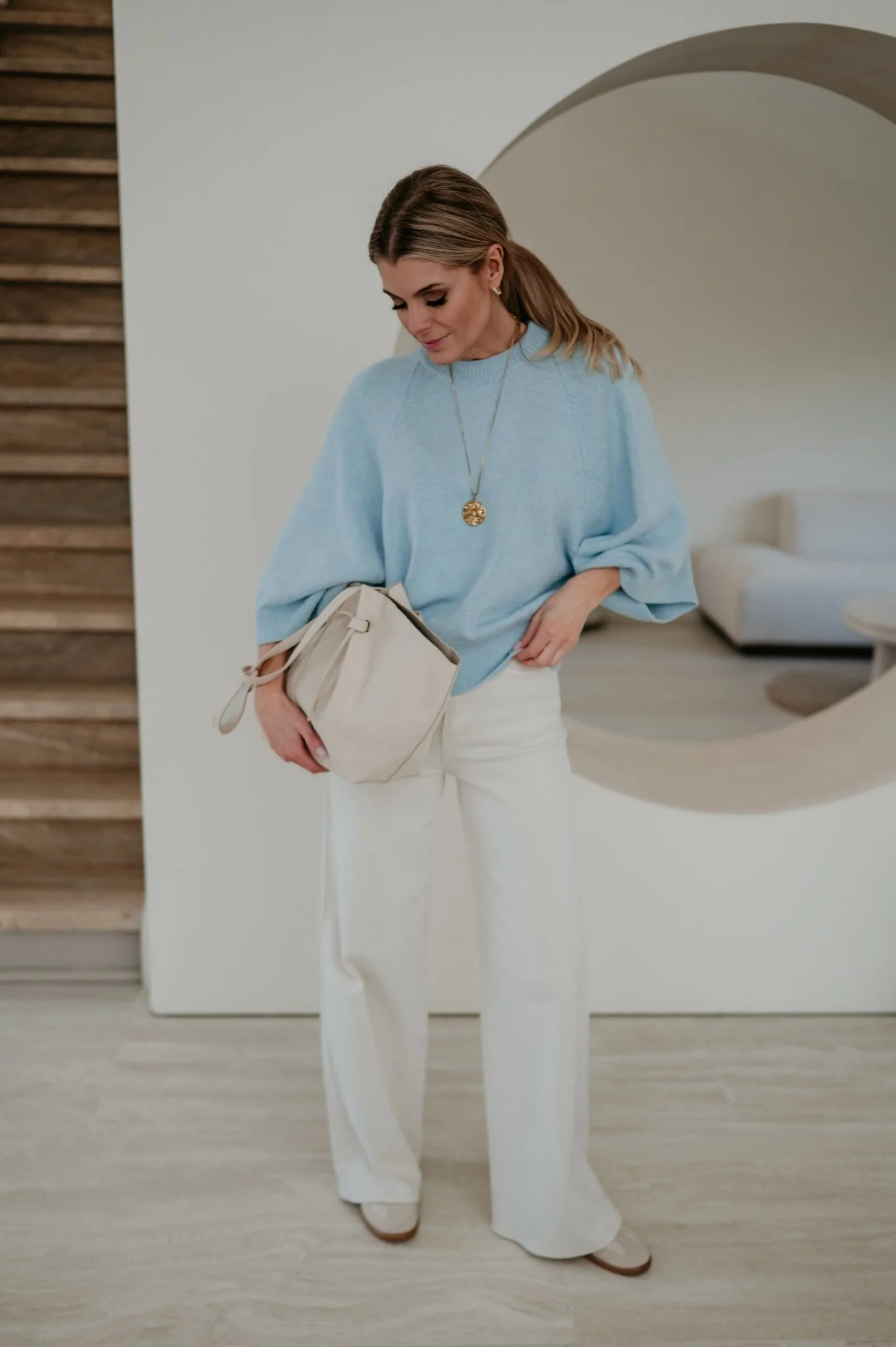 Vigo knit I Blue - Image 5