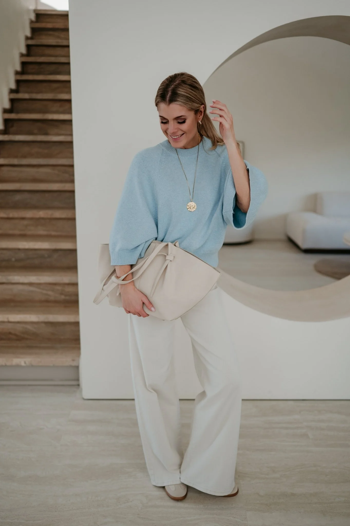Vigo knit I Blue - Image 6