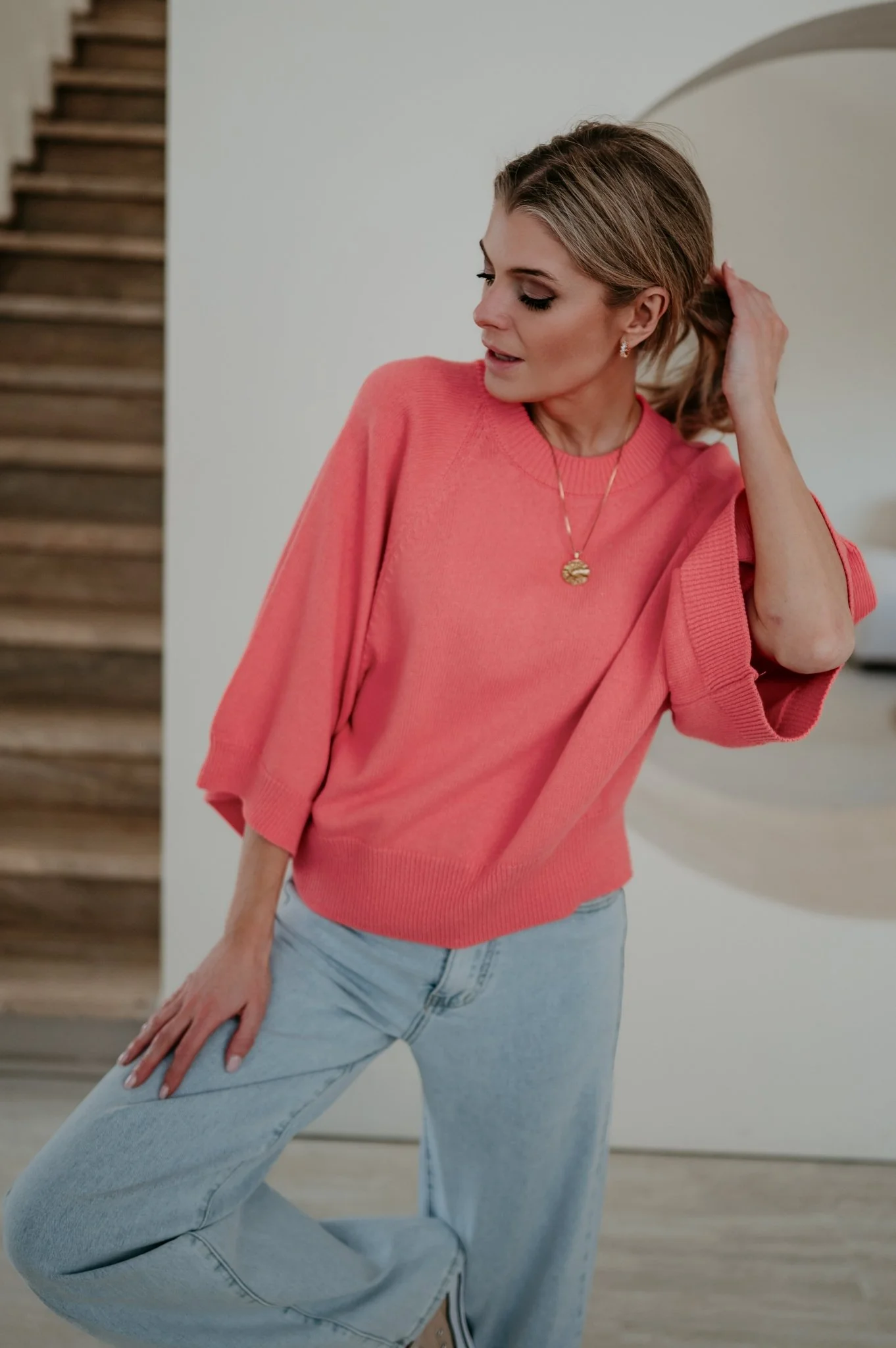 Vigo knit I Coral
