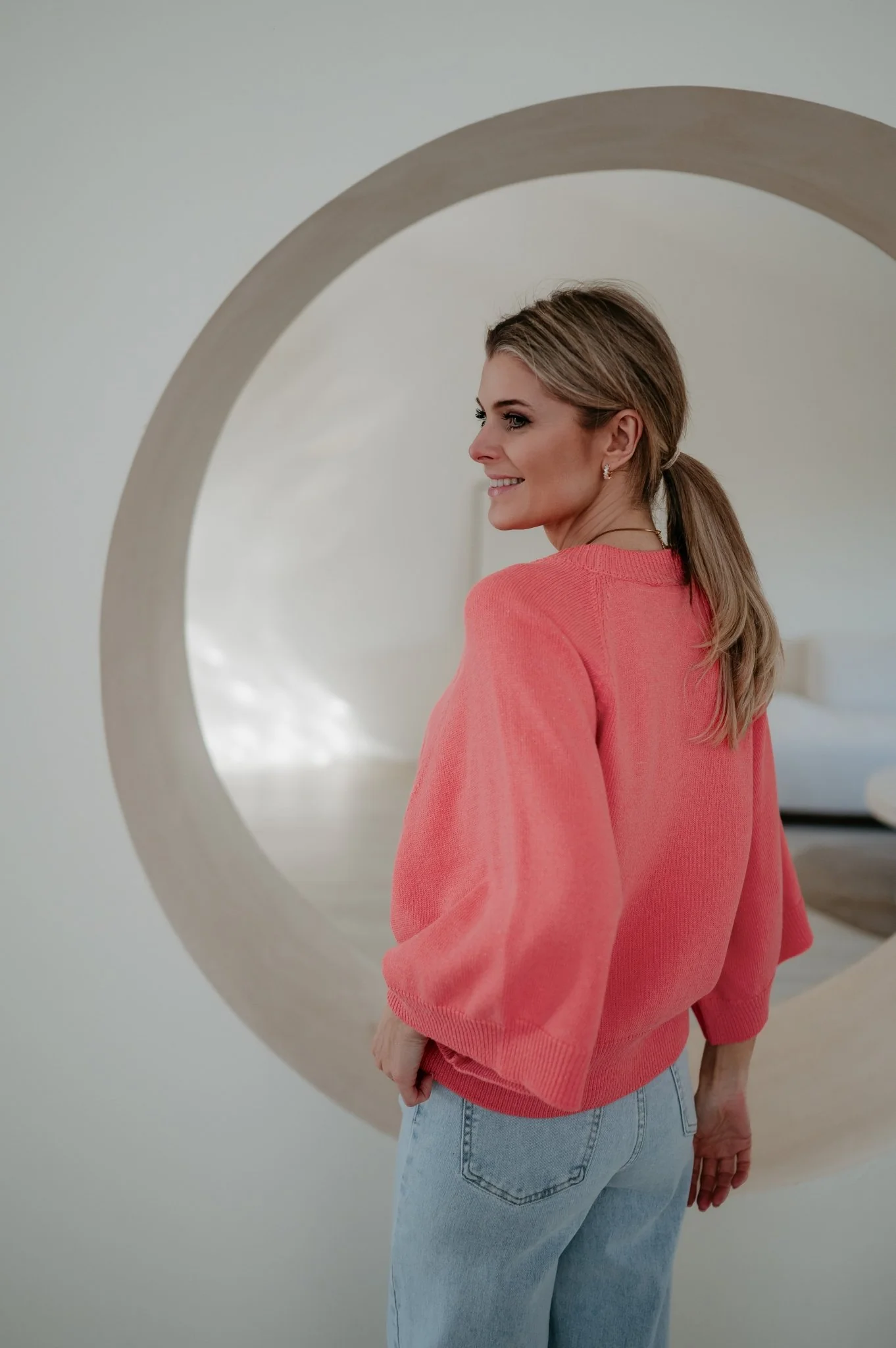 Vigo knit I Coral - Image 13