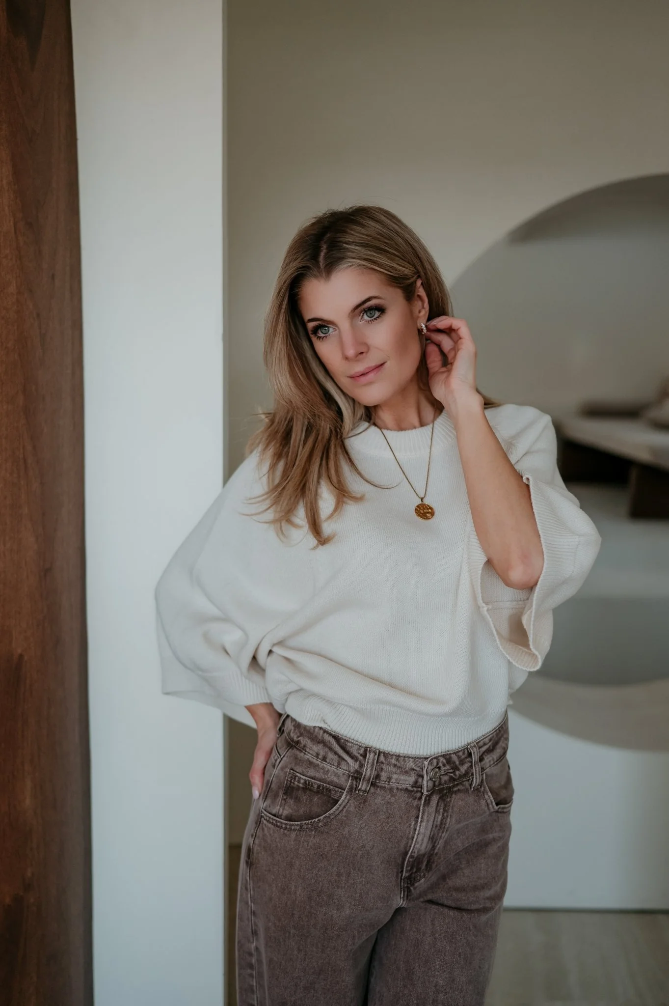 Vigo knit I Ecru - Image 6
