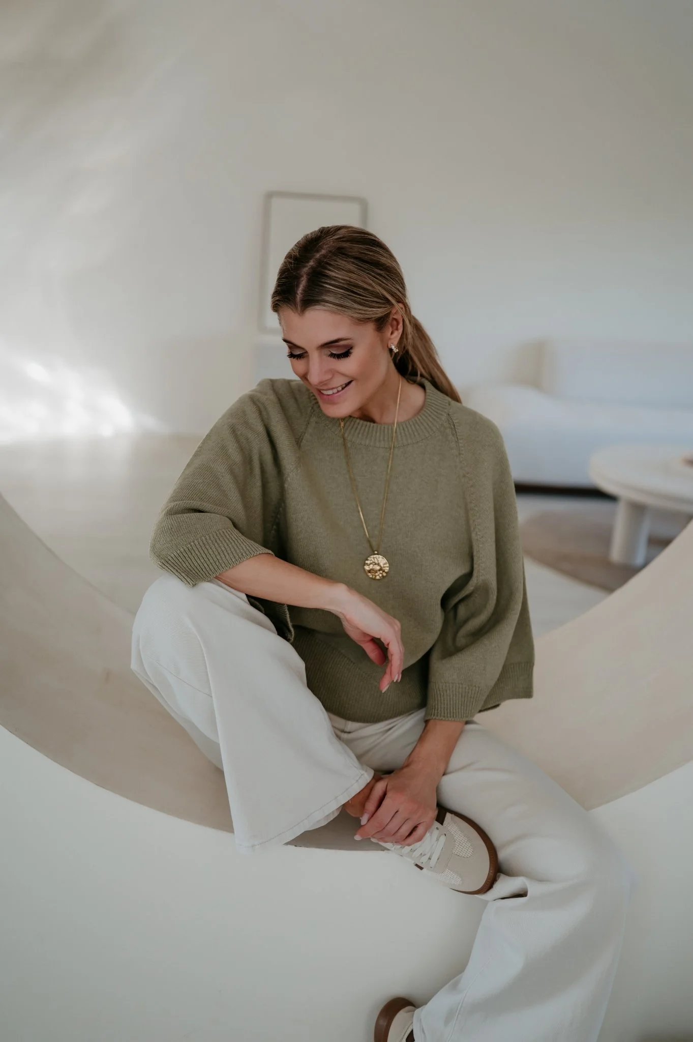 Vigo knit I Olive - Image 6