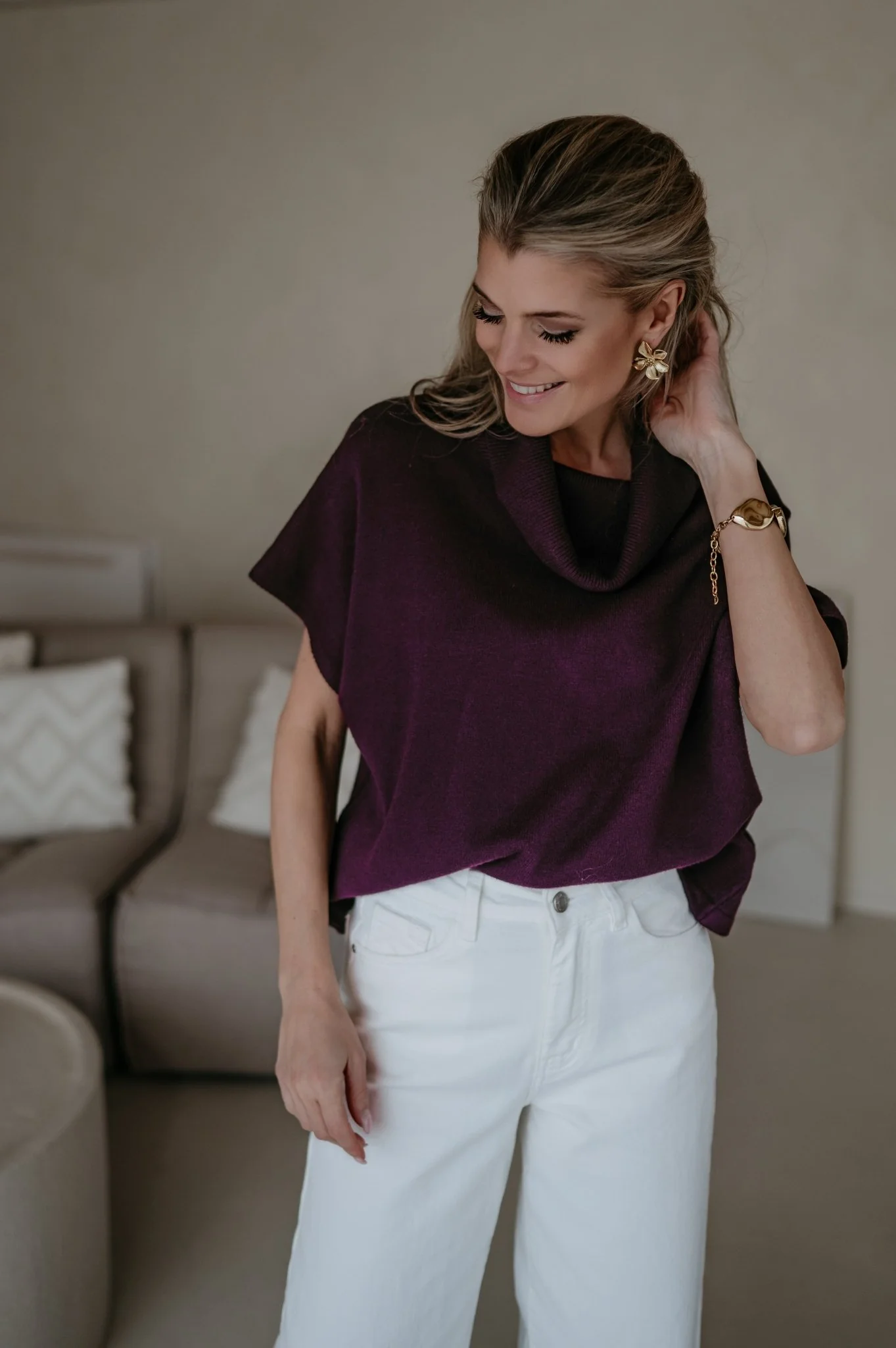 Viluna top I Burgundy - Image 10