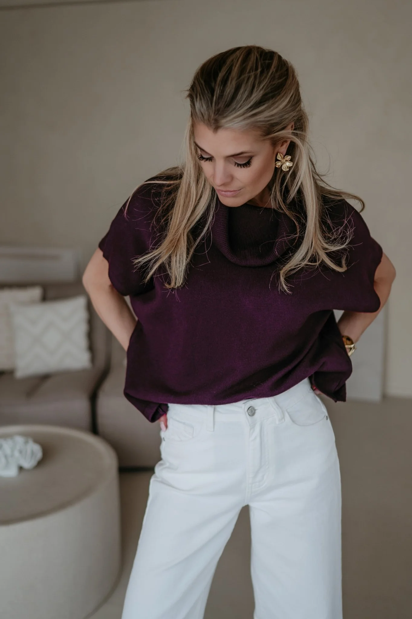 Viluna top I Burgundy - Image 2