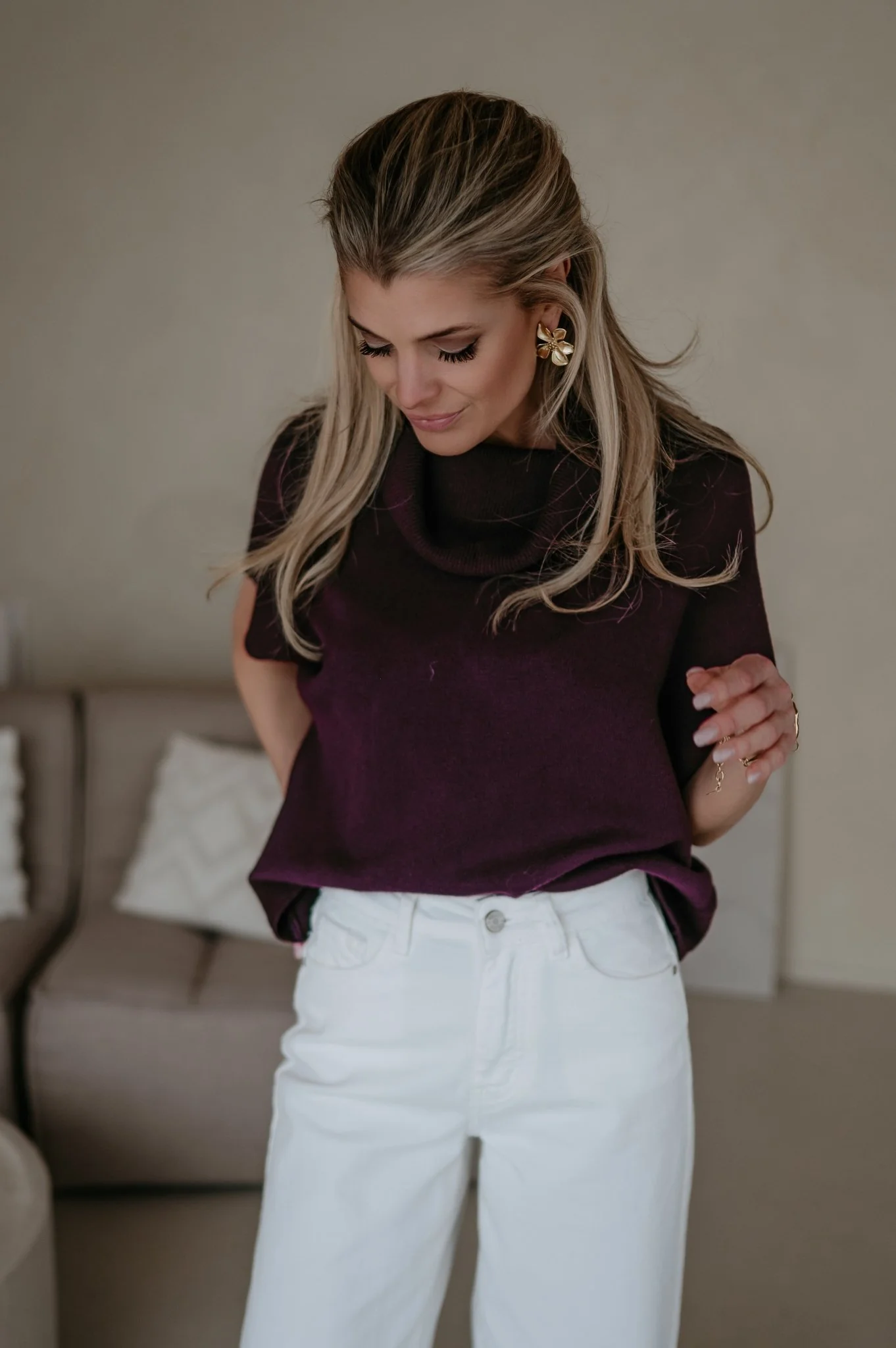 Viluna top I Burgundy - Image 5