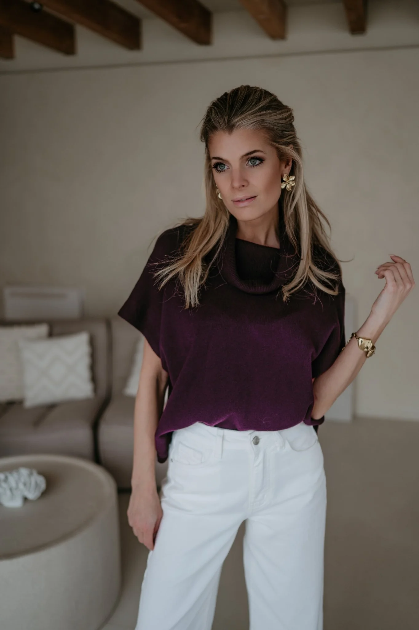 Viluna top I Burgundy - Image 6