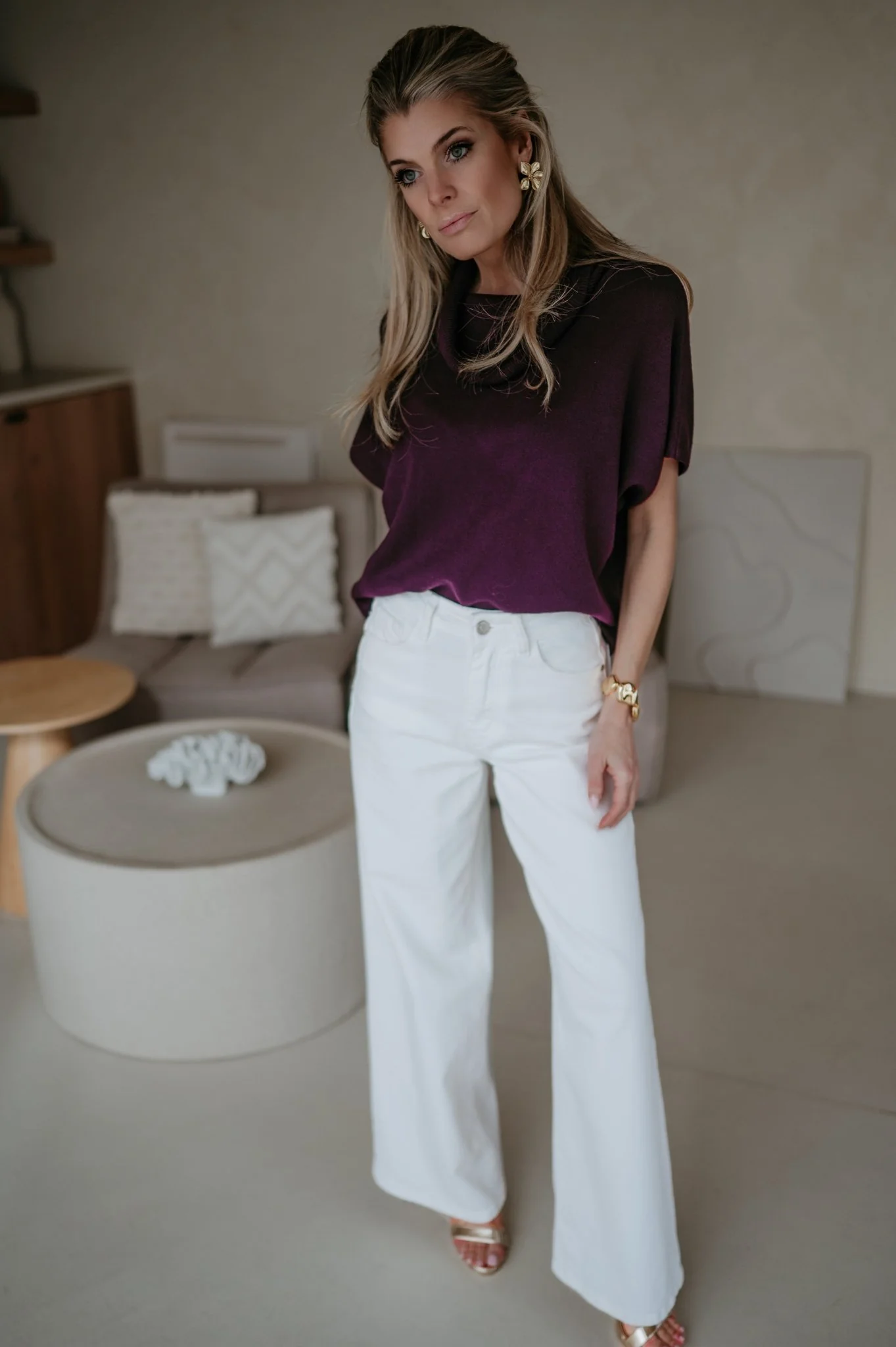 Viluna top I Burgundy - Image 7