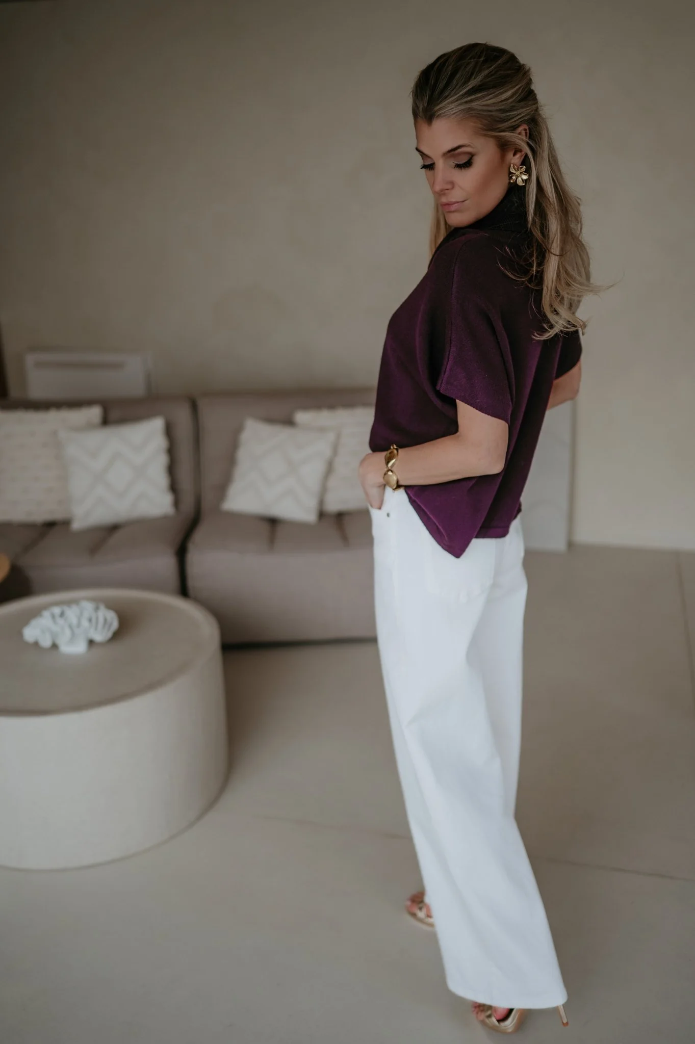 Viluna top I Burgundy - Image 9