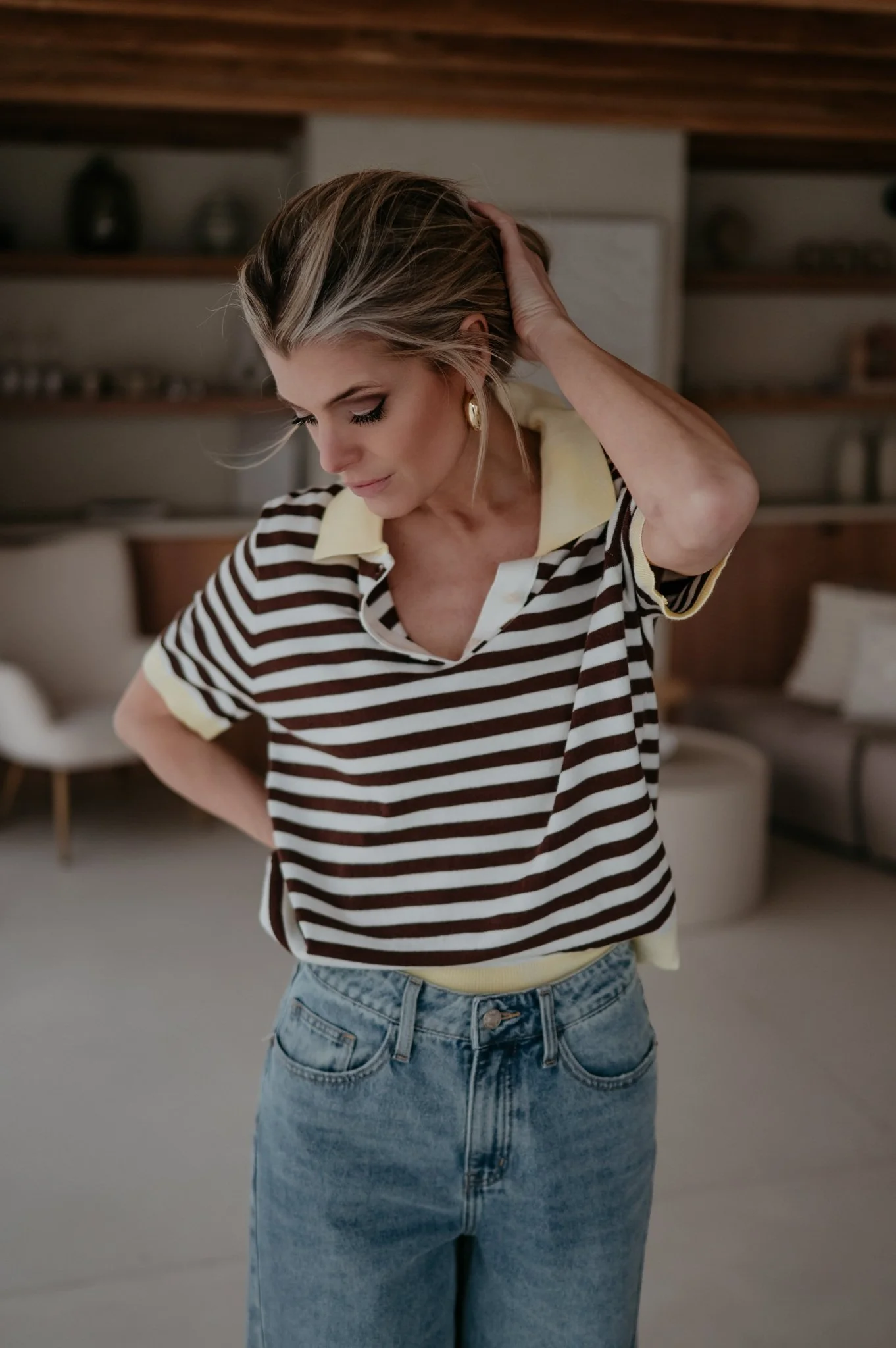 Vindera polo I Chocolate Brown - Image 10