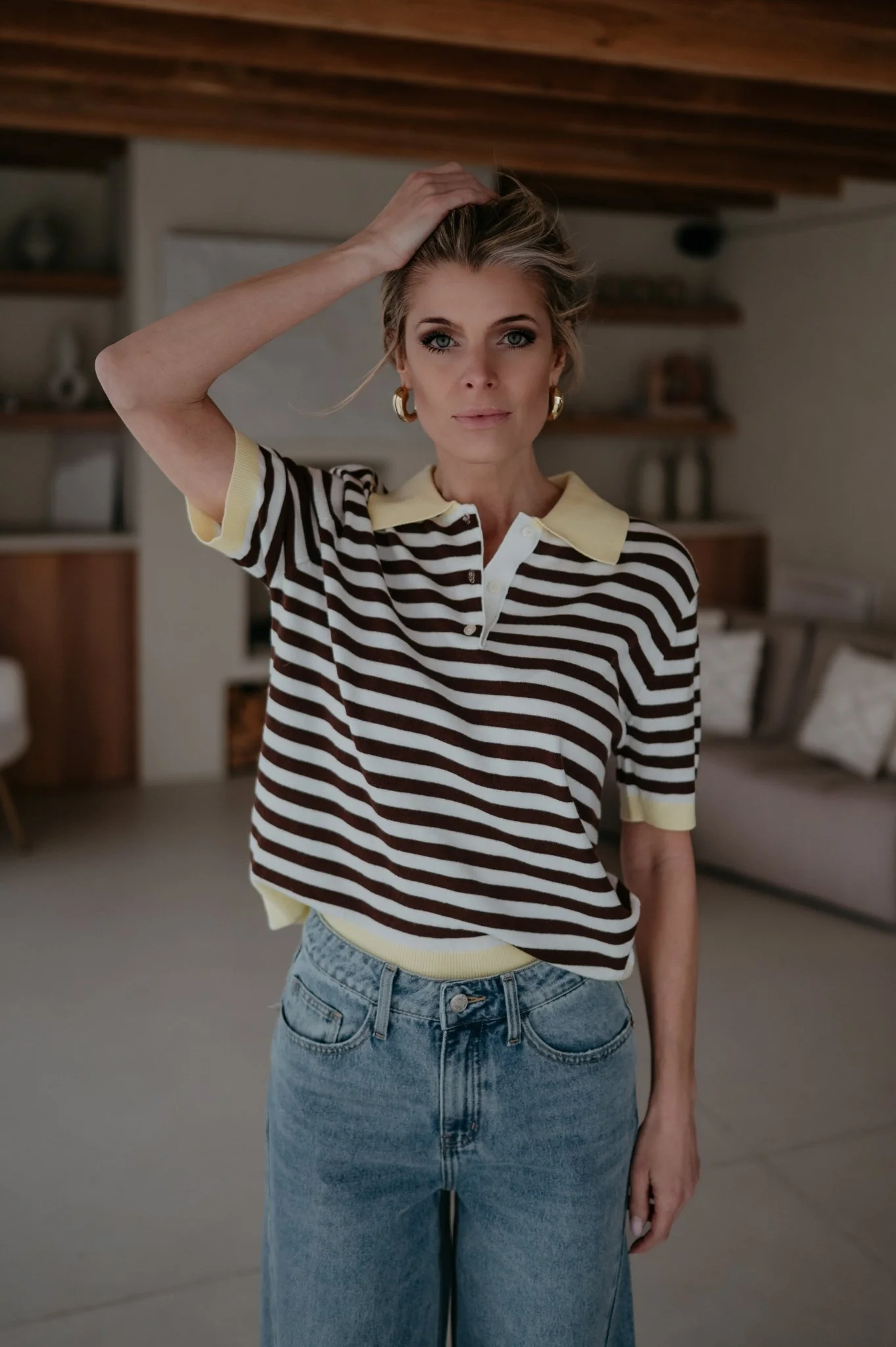 Vindera polo I Chocolate Brown - Image 11