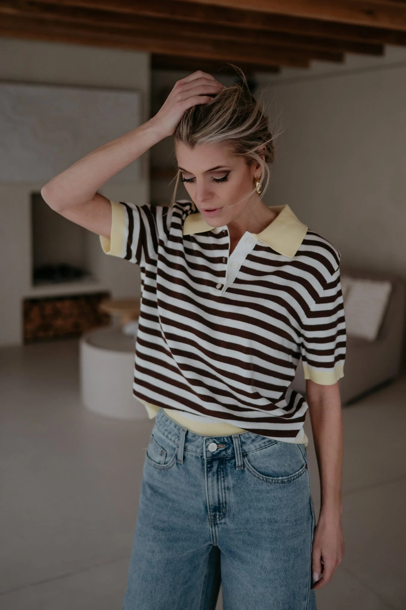 Vindera polo I Chocolate Brown - Image 9