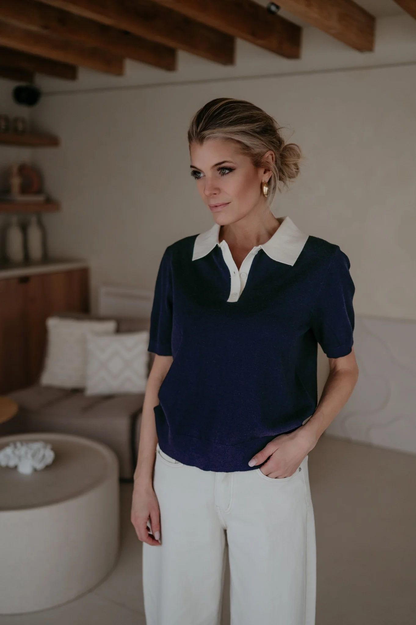 Vindera polo I Navy Blue - Image 3