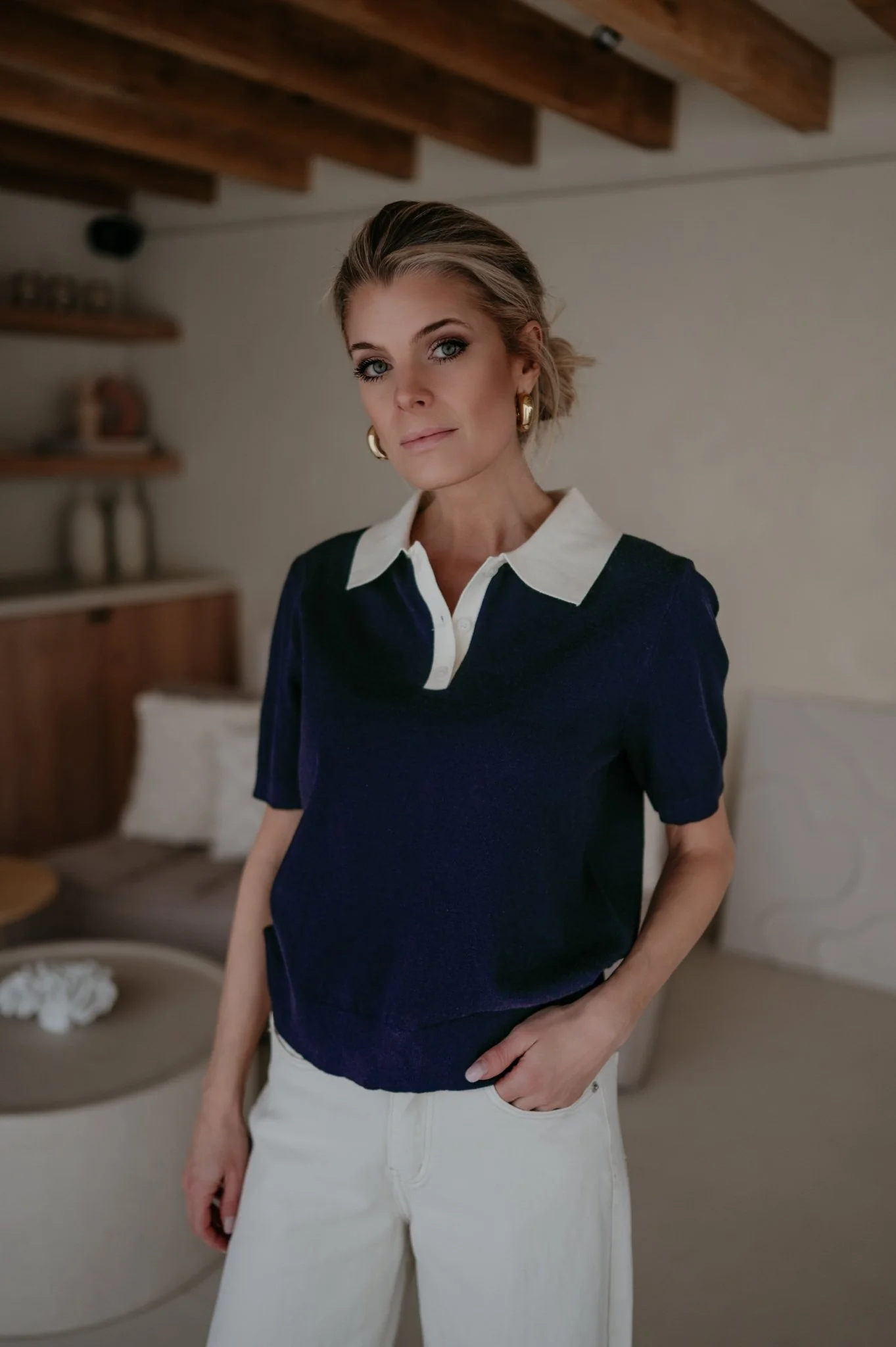 Vindera polo I Navy Blue - Image 8