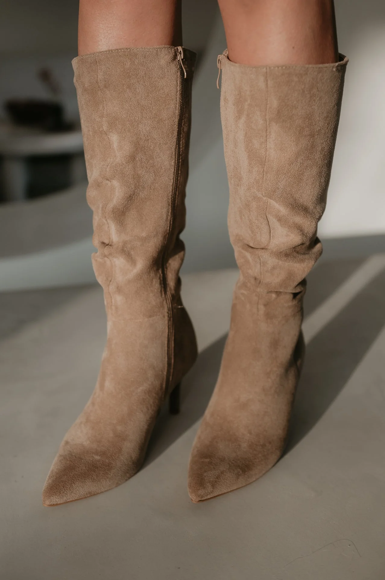 Vinuza boots I Taupe - Image 2