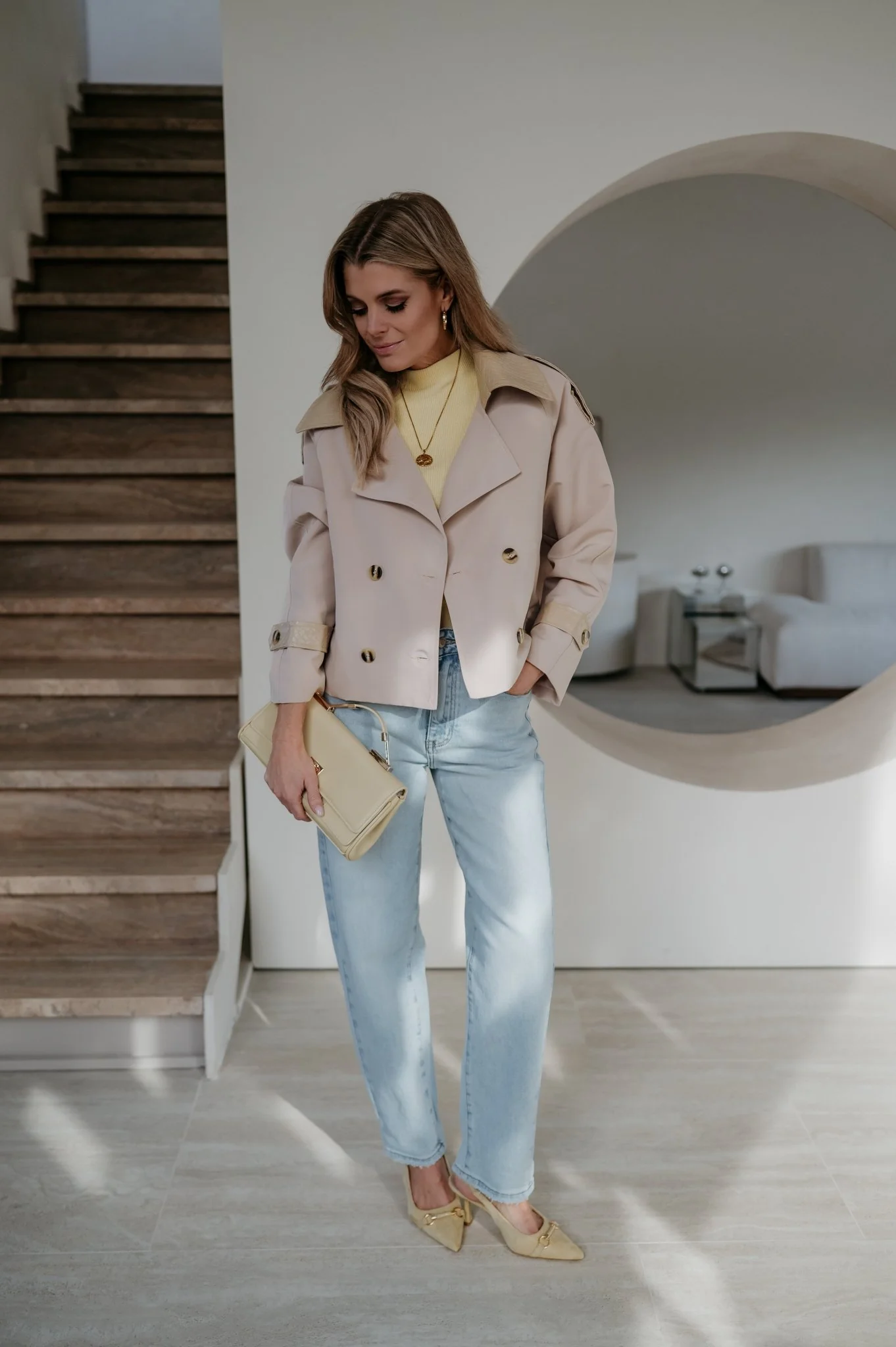 Vivosi jacket I Beige - Image 10