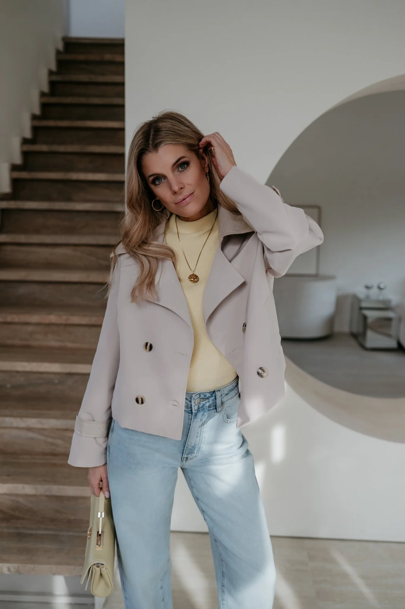 Vivosi jacket I Beige - Image 11