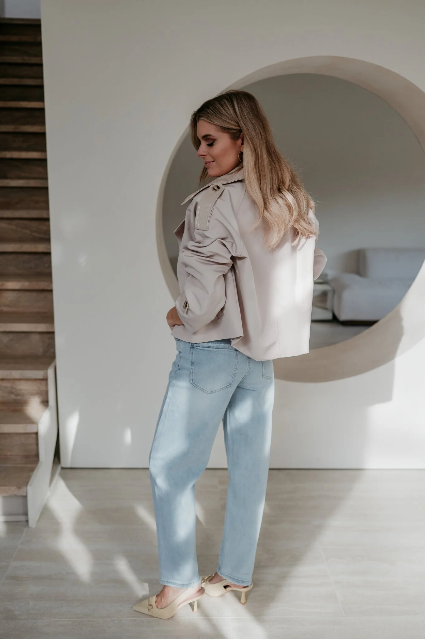 Vivosi jacket I Beige - Image 12