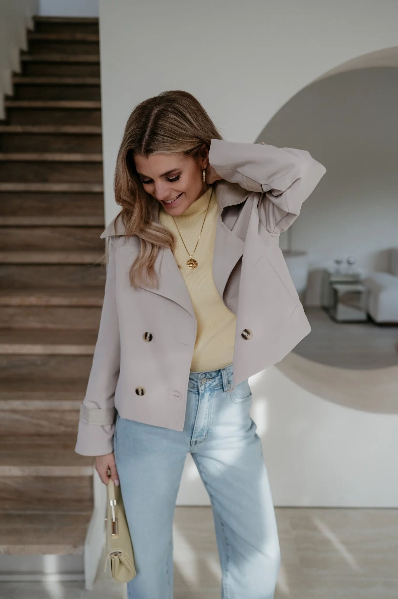 Vivosi jacket I Beige - Image 13