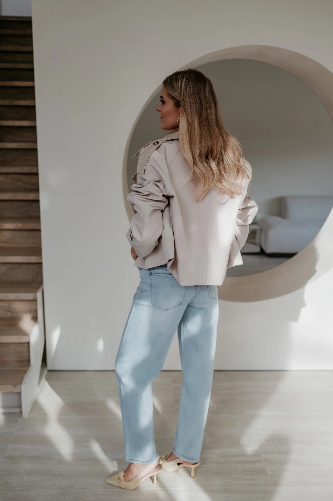 Vivosi jacket I Beige - Image 7