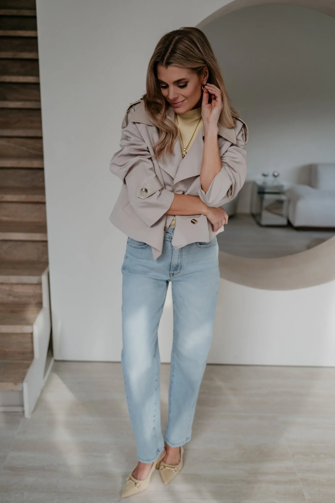 Vivosi jacket I Beige - Image 8