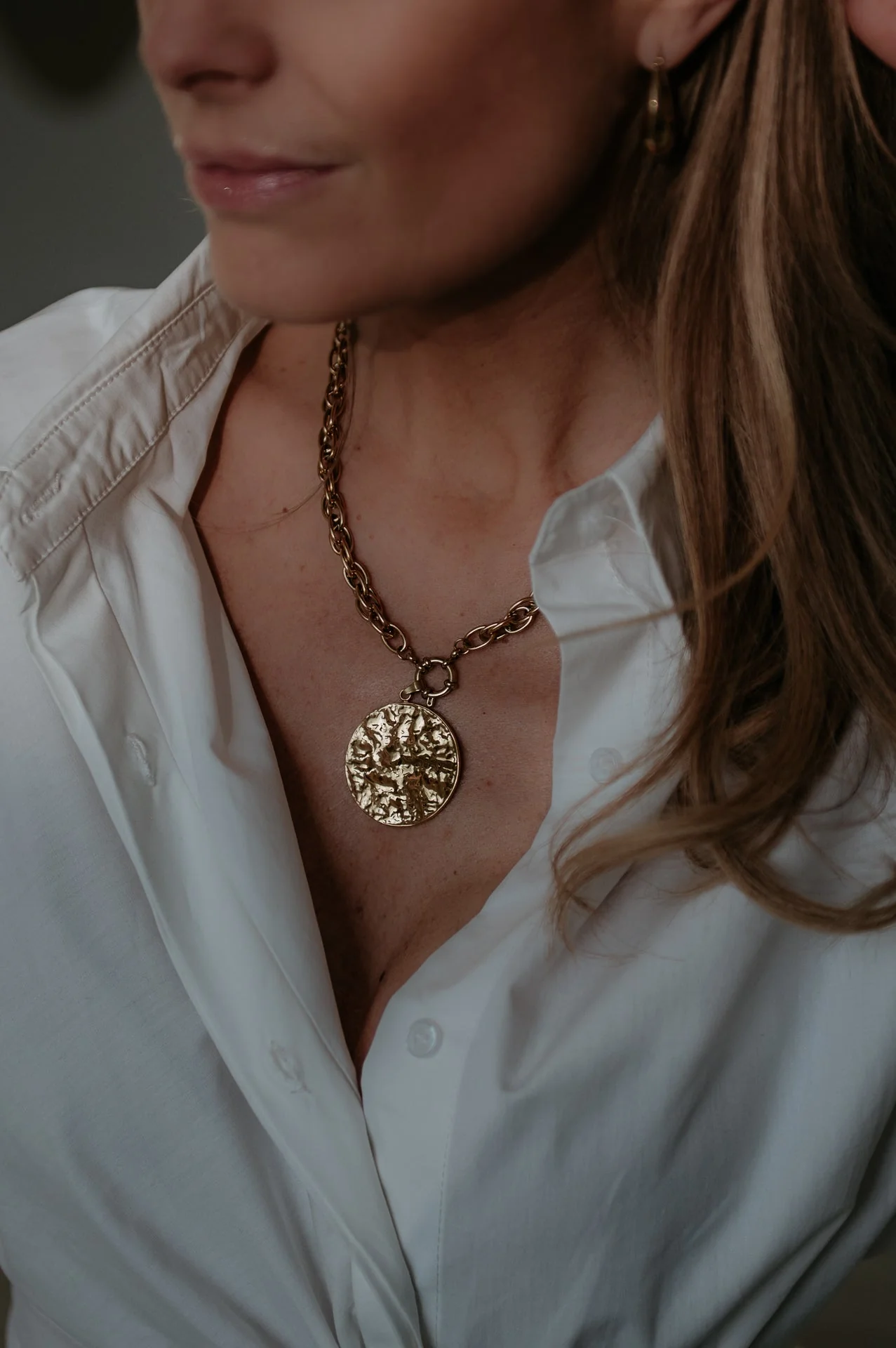 WS Necklace iconic I Gold - Image 4