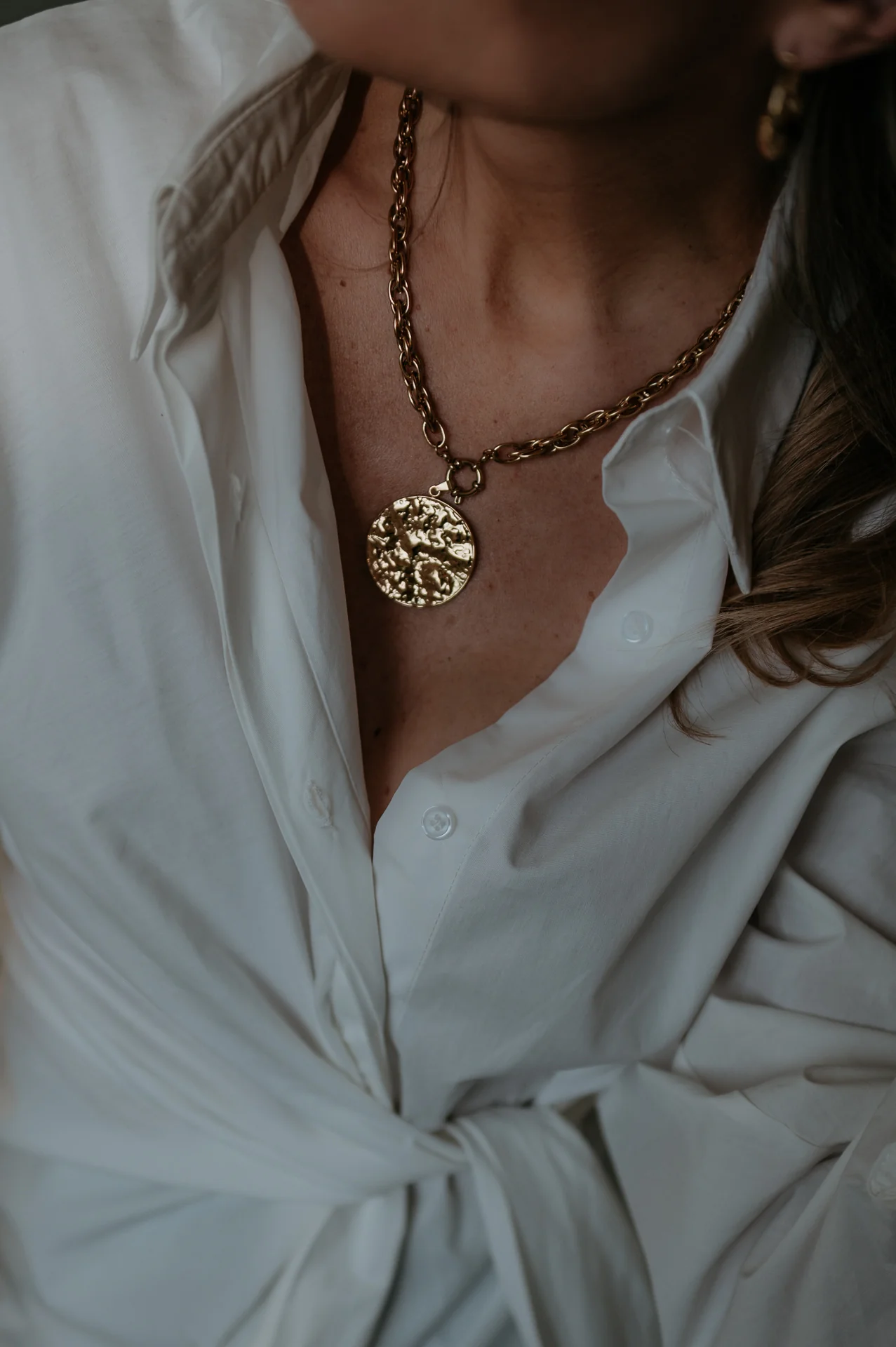 WS Necklace iconic I Gold - Image 5