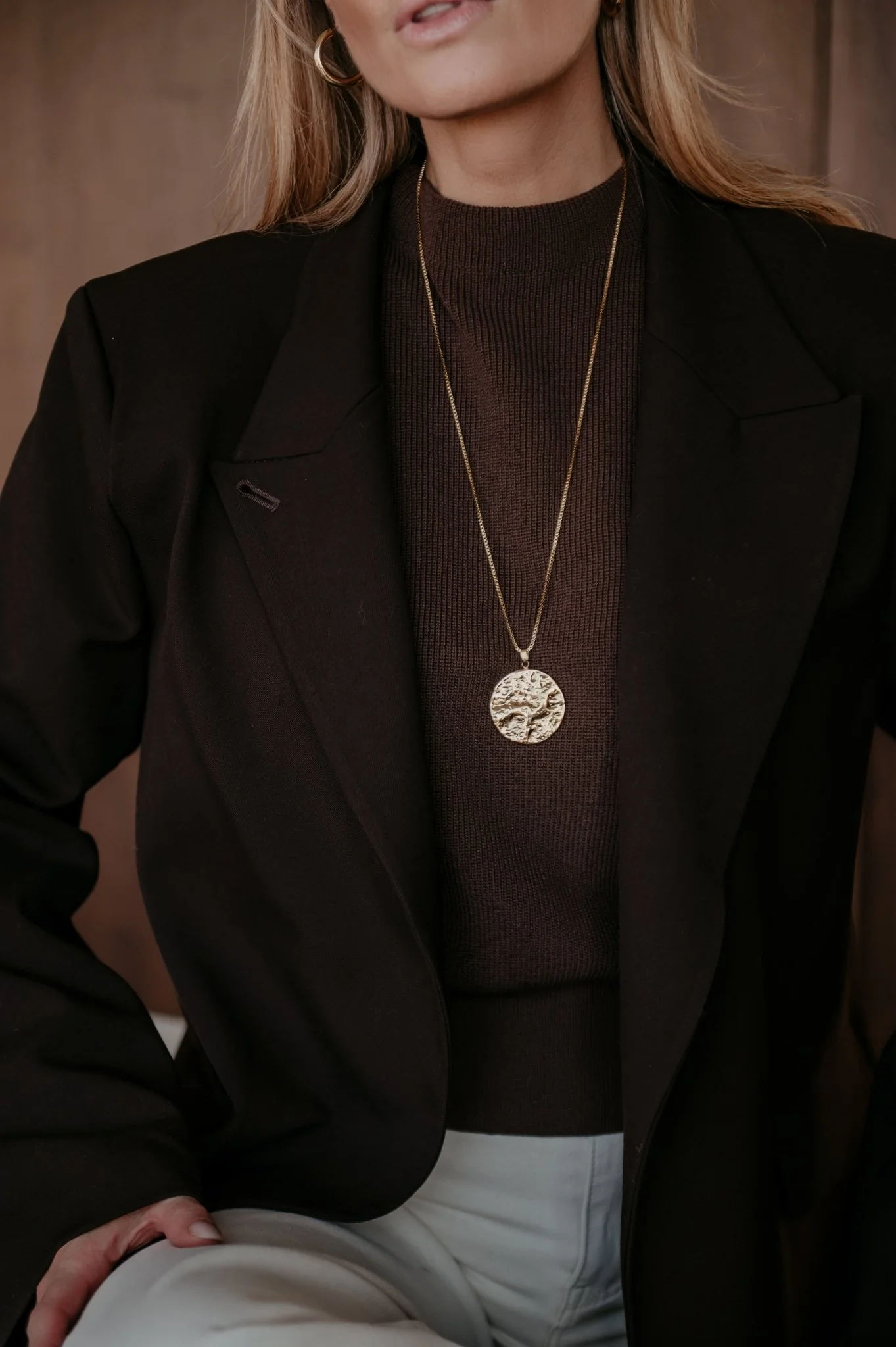 WS necklace large I Gold - Image 3
