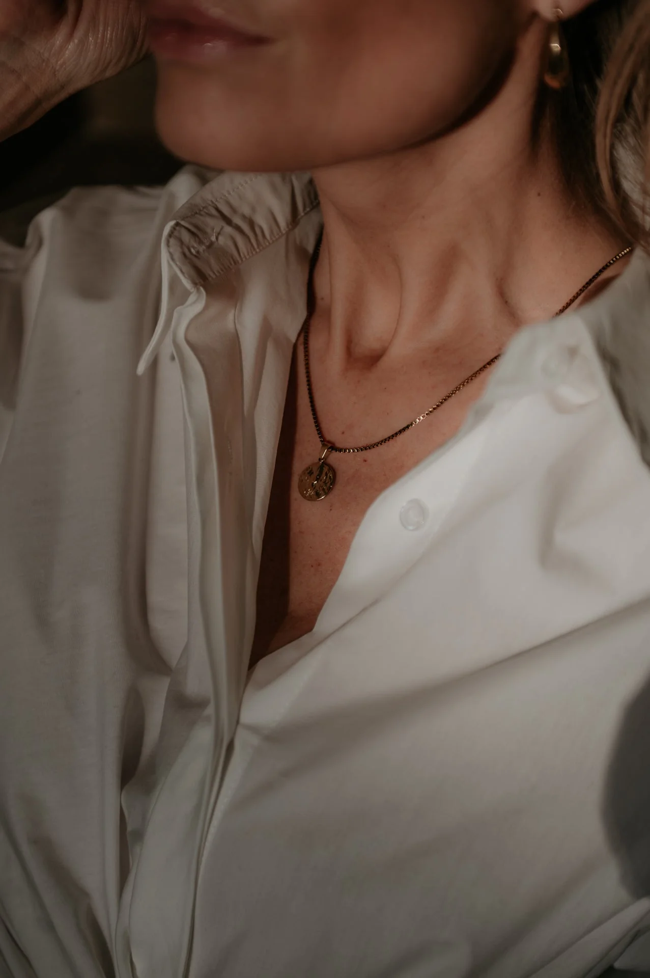 WS necklace small I Gold - Image 4