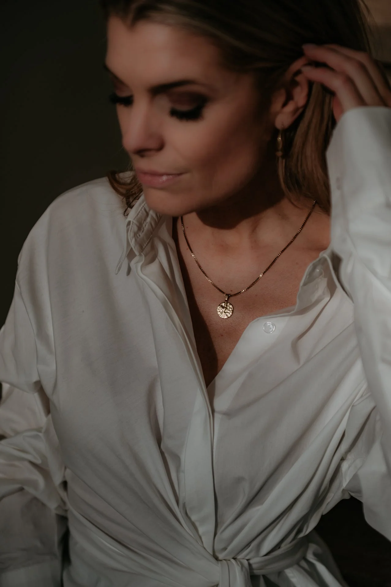 WS necklace small I Gold - Image 7