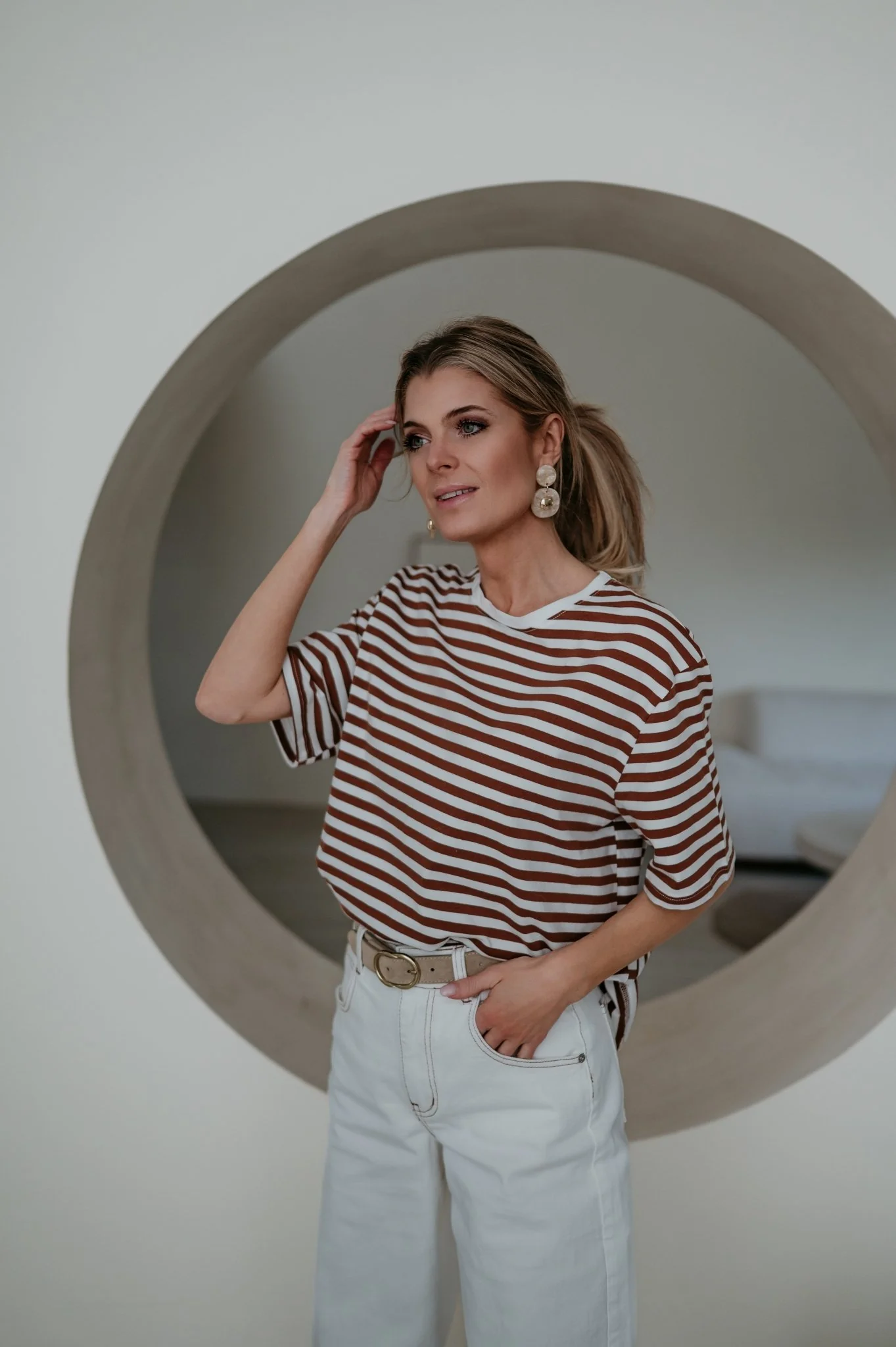 Zelio t-shirt I Brown