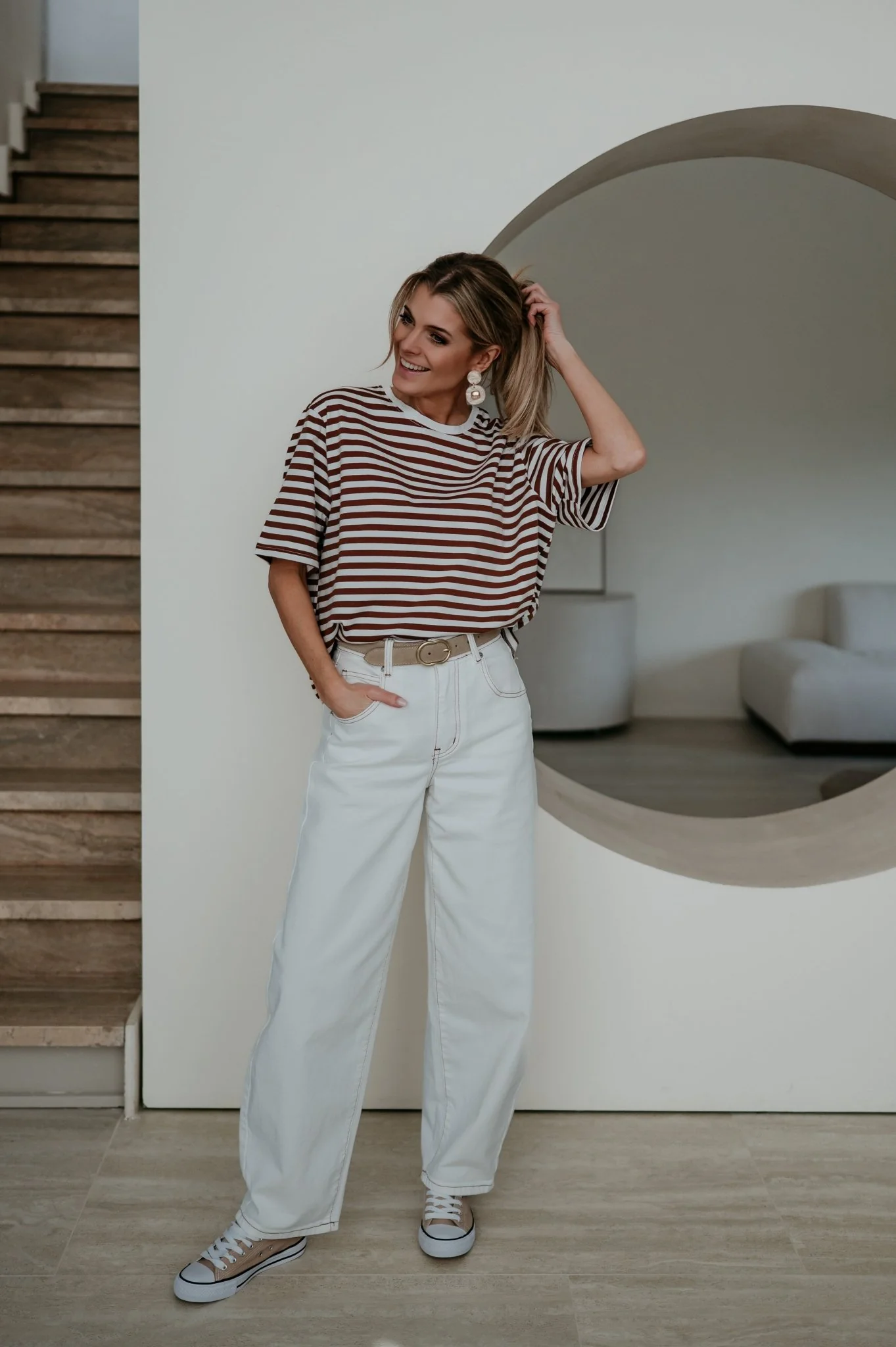 Zelio t-shirt I Brown - Image 6