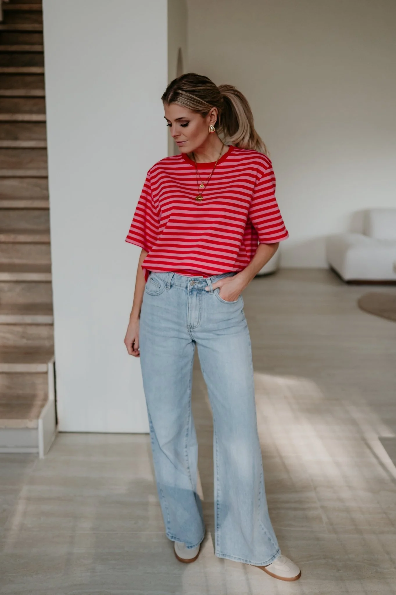 Zelio t-shirt I Rose & Red
