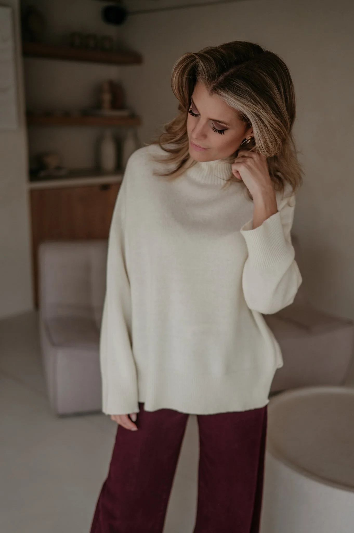 Zelo knit I Ecru - Image 6
