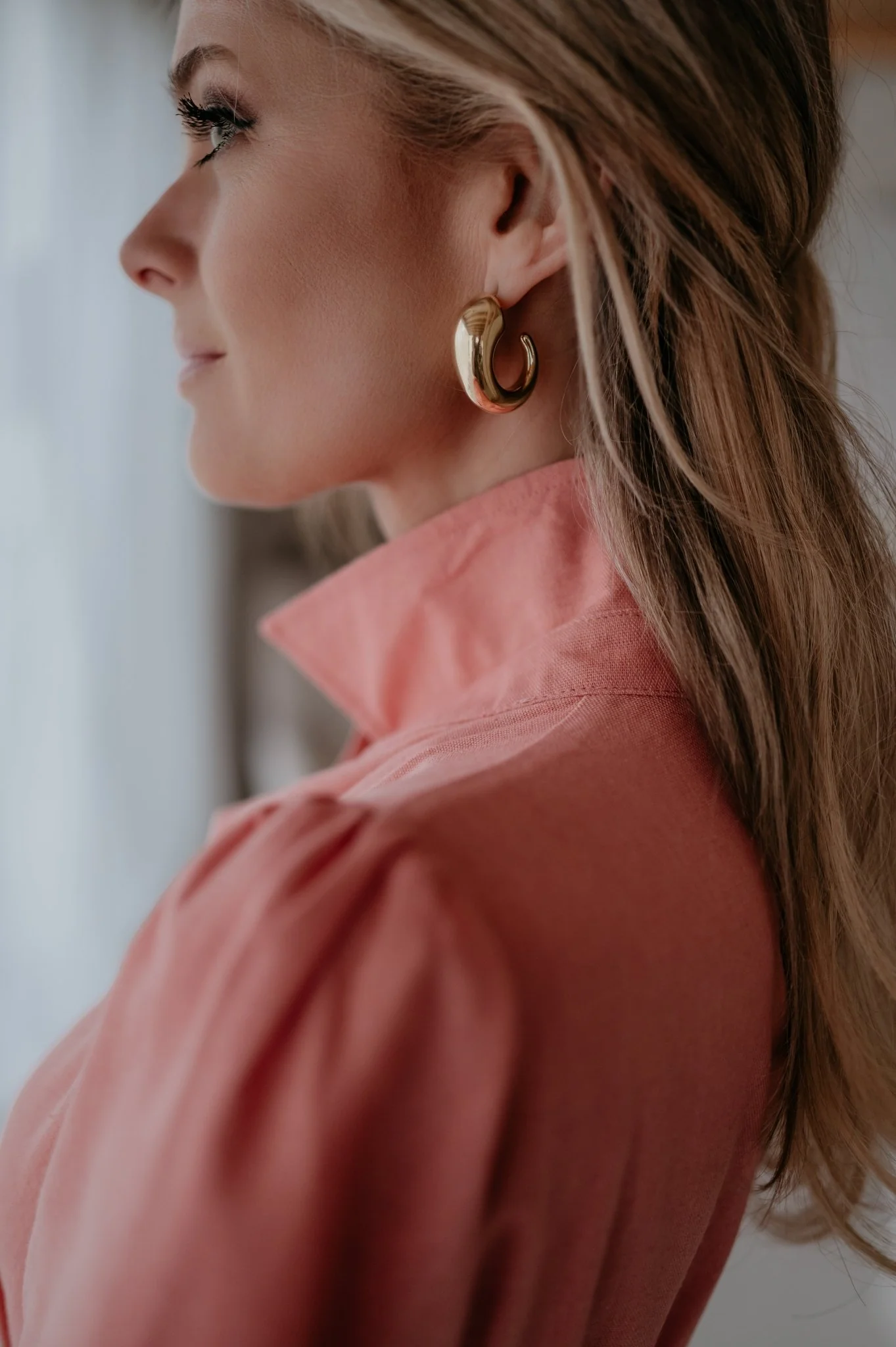 Zeo earrings I Gold - Image 2