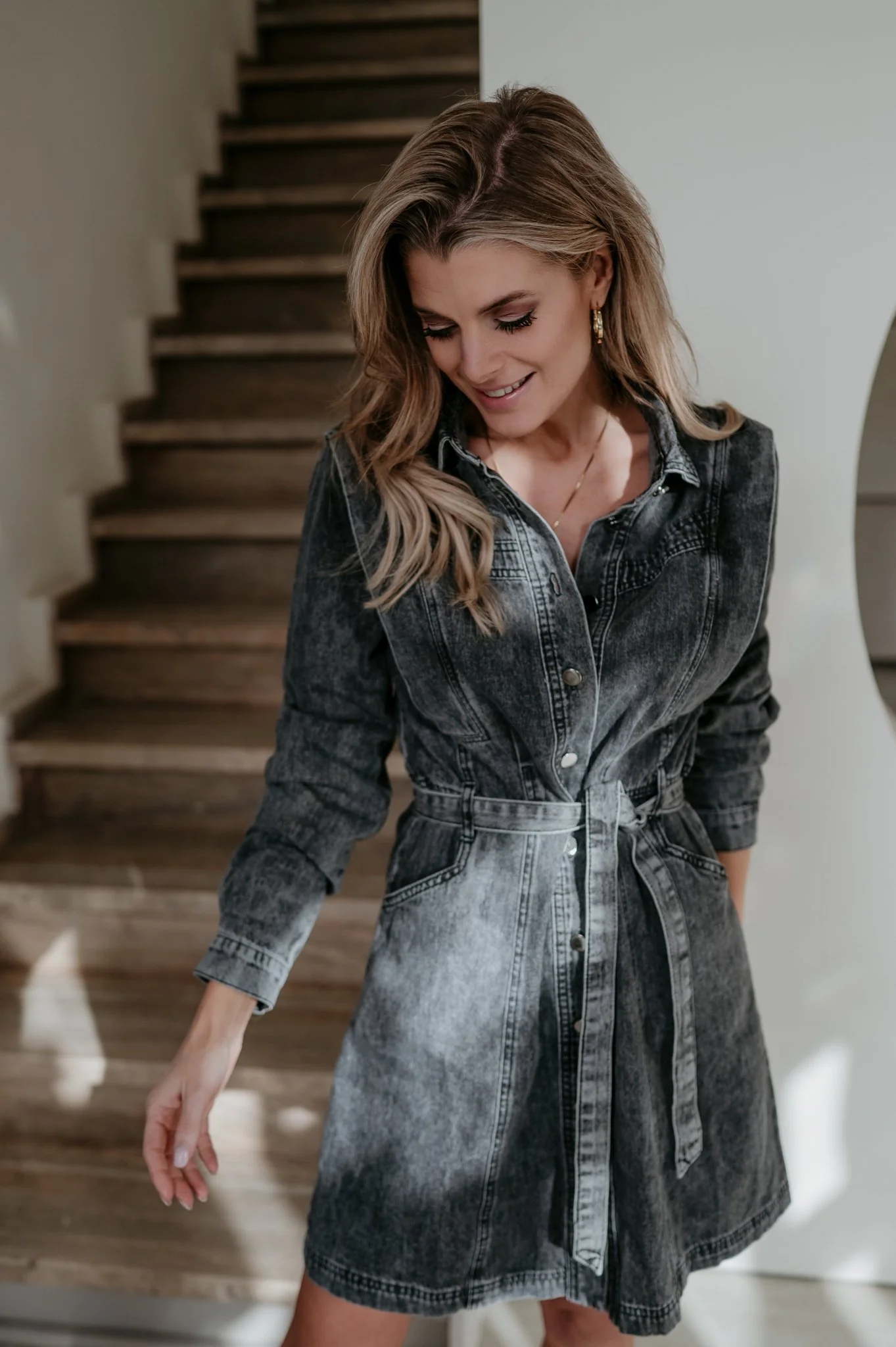 Ziane dress I Grey - Image 10