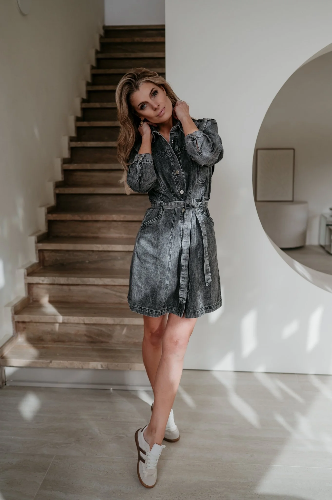 Ziane dress I Grey - Image 13
