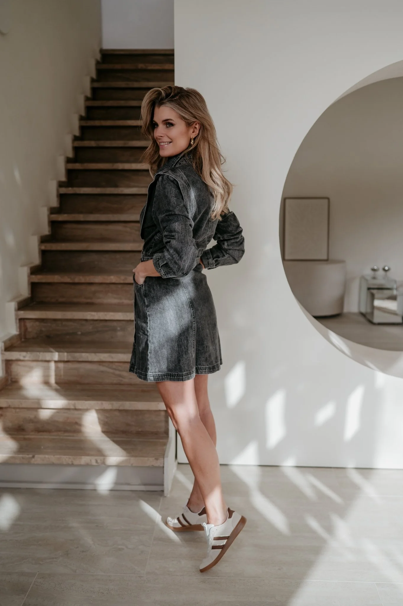 Ziane dress I Grey - Image 4