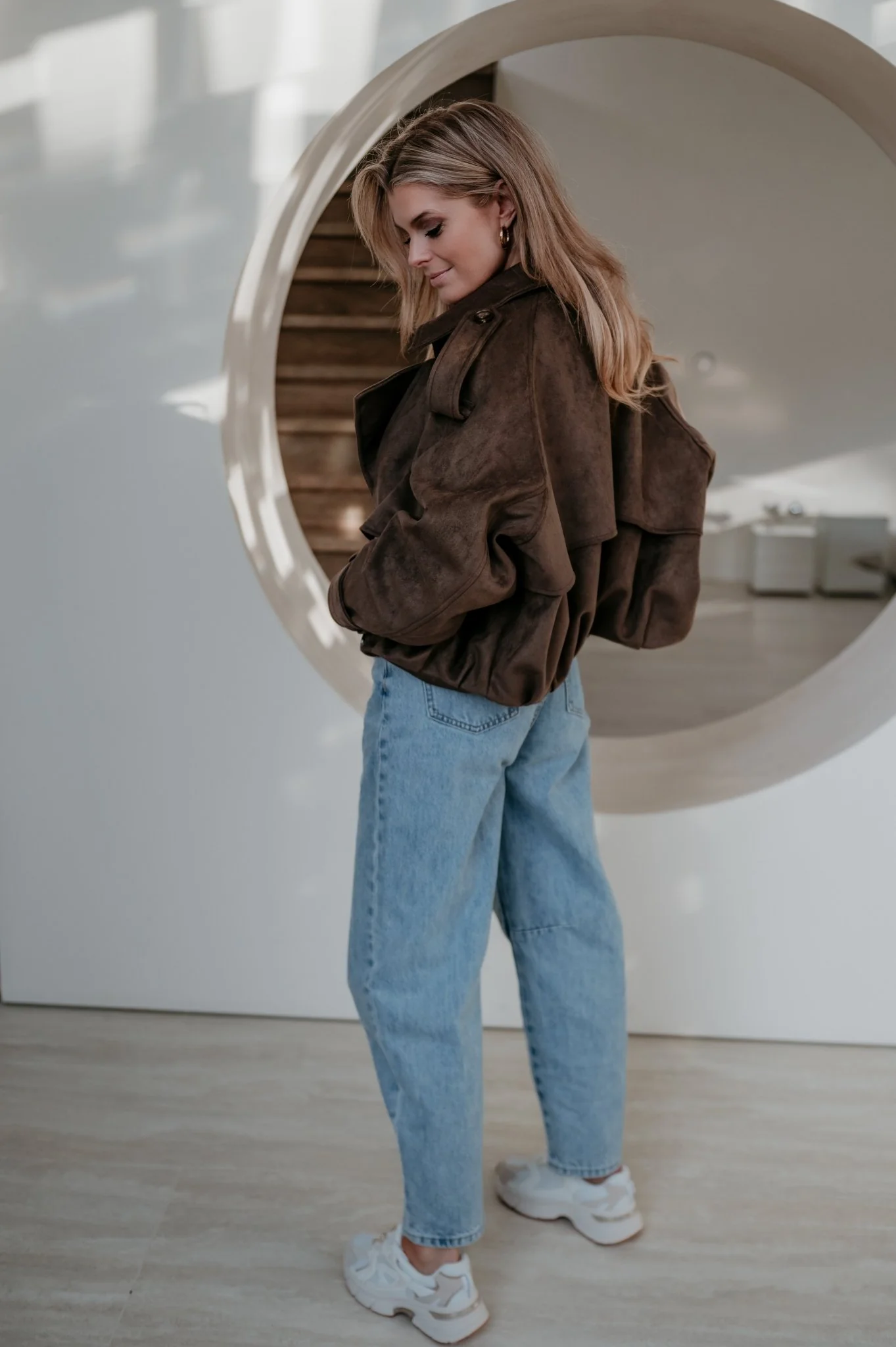 Zidere jacket I Chocolate Brown - Image 8
