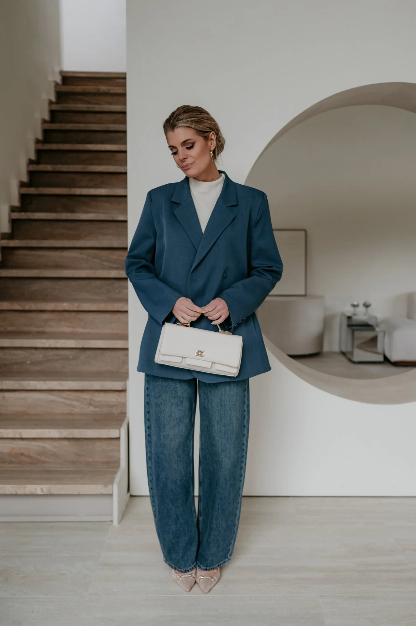Zinigu blazer I Blue - Image 22